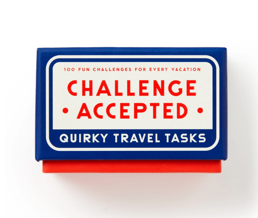 Challenge Accepted Travel Task - Fun Adventure Game for Road Trips & Family Vacations | Perfect for Travel Entertainment & Group Activities