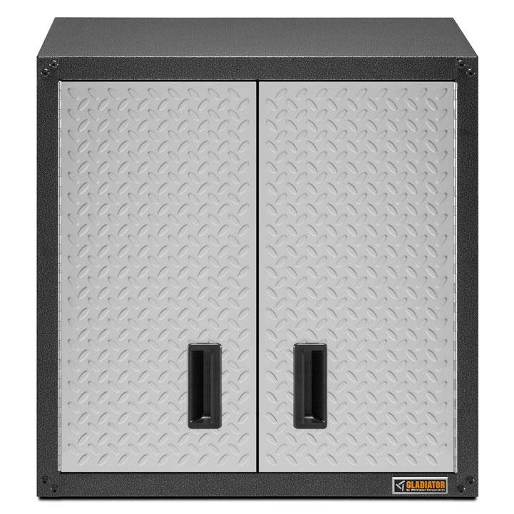 Gladiator GAWG28FDYG Ready-To-Assemble Full Door Wall GearBox - Heavy-Duty Garage Storage Solution for Tools & Equipment Organization