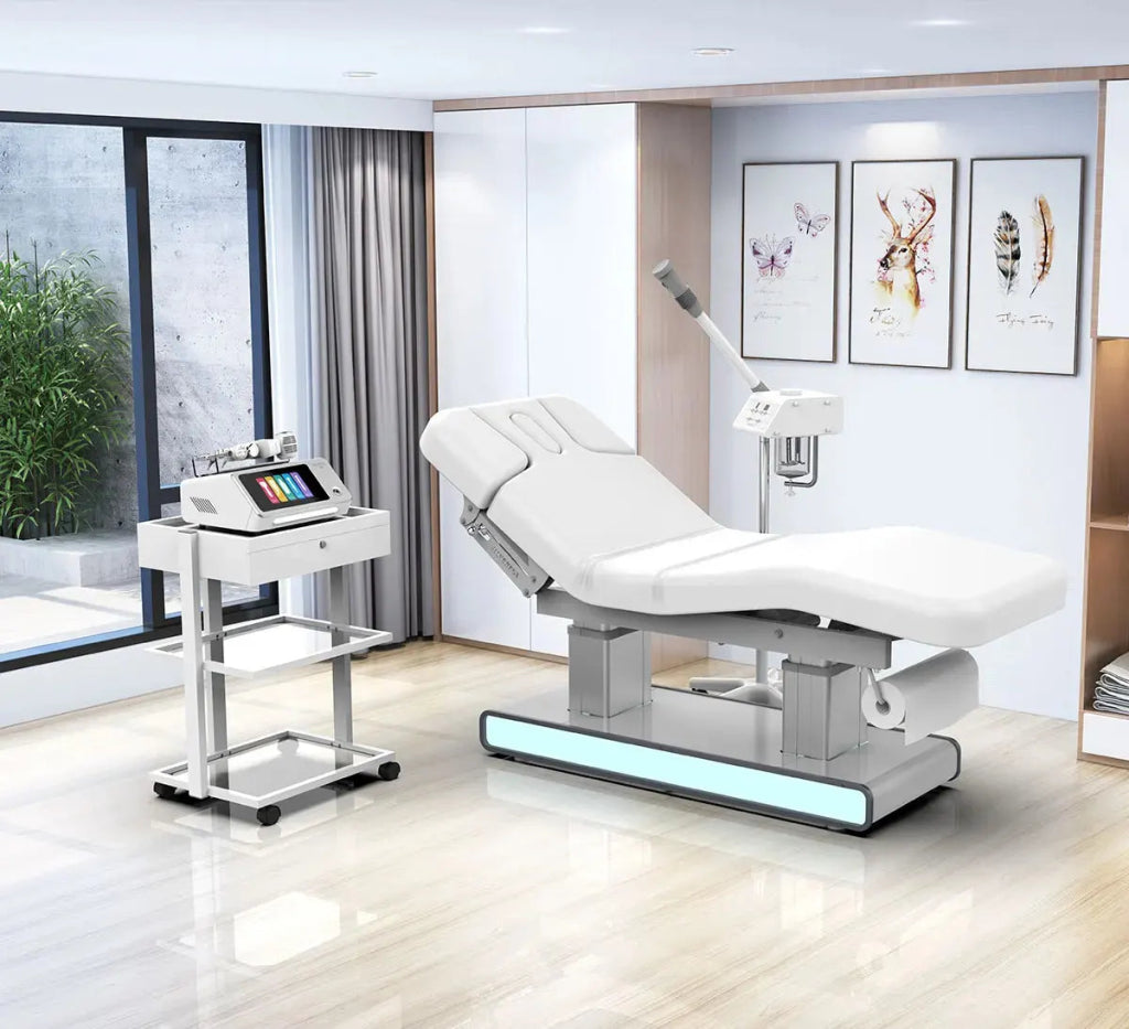 Silverfox® Professional Spa Bed 2275 - Premium Massage Table for Facial, Body Treatments & Relaxation - Perfect for Spas, Salons & Home Use
