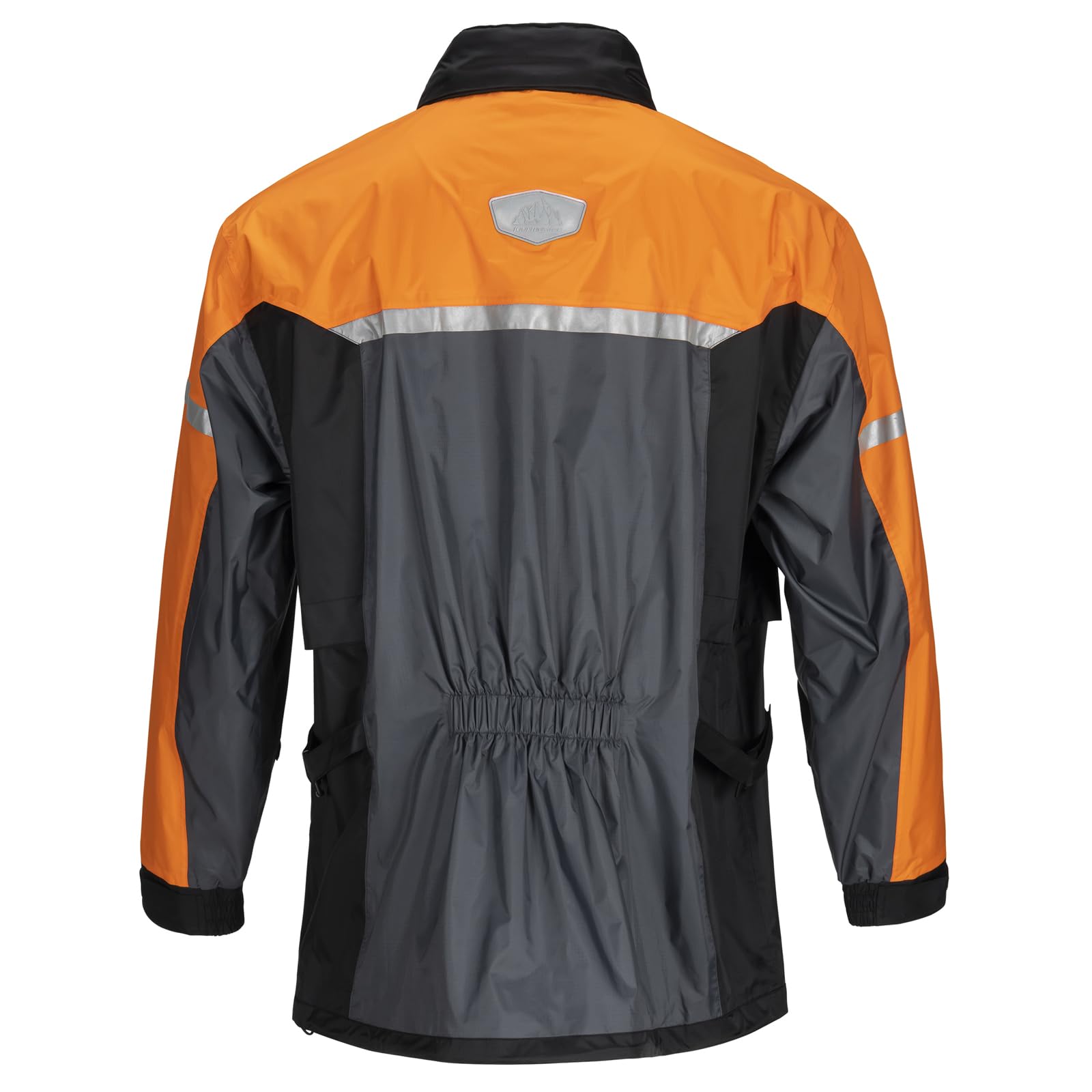 Tourmaster Sentry Rain Jacket - Waterproof Motorcycle Jacket for Men & Women - Windproof & Breathable Riding Gear for Commuting & Adventure (Ideal for Rainy Weather & Long Rides)