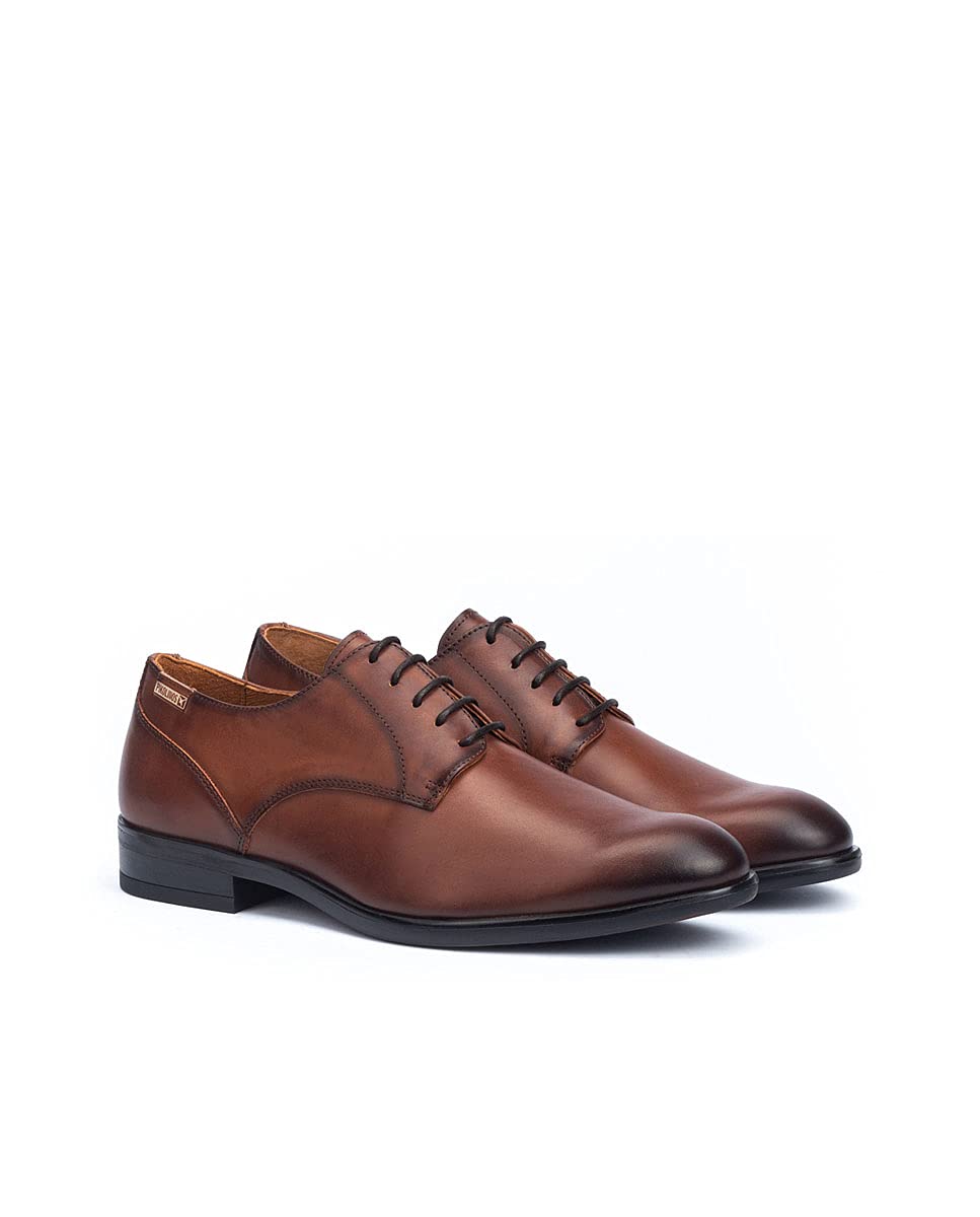 PIKOLINOS Men's Leather Lace-Up Bristol Shoes - Stylish & Comfortable Footwear for Casual Wear & Office Outfits