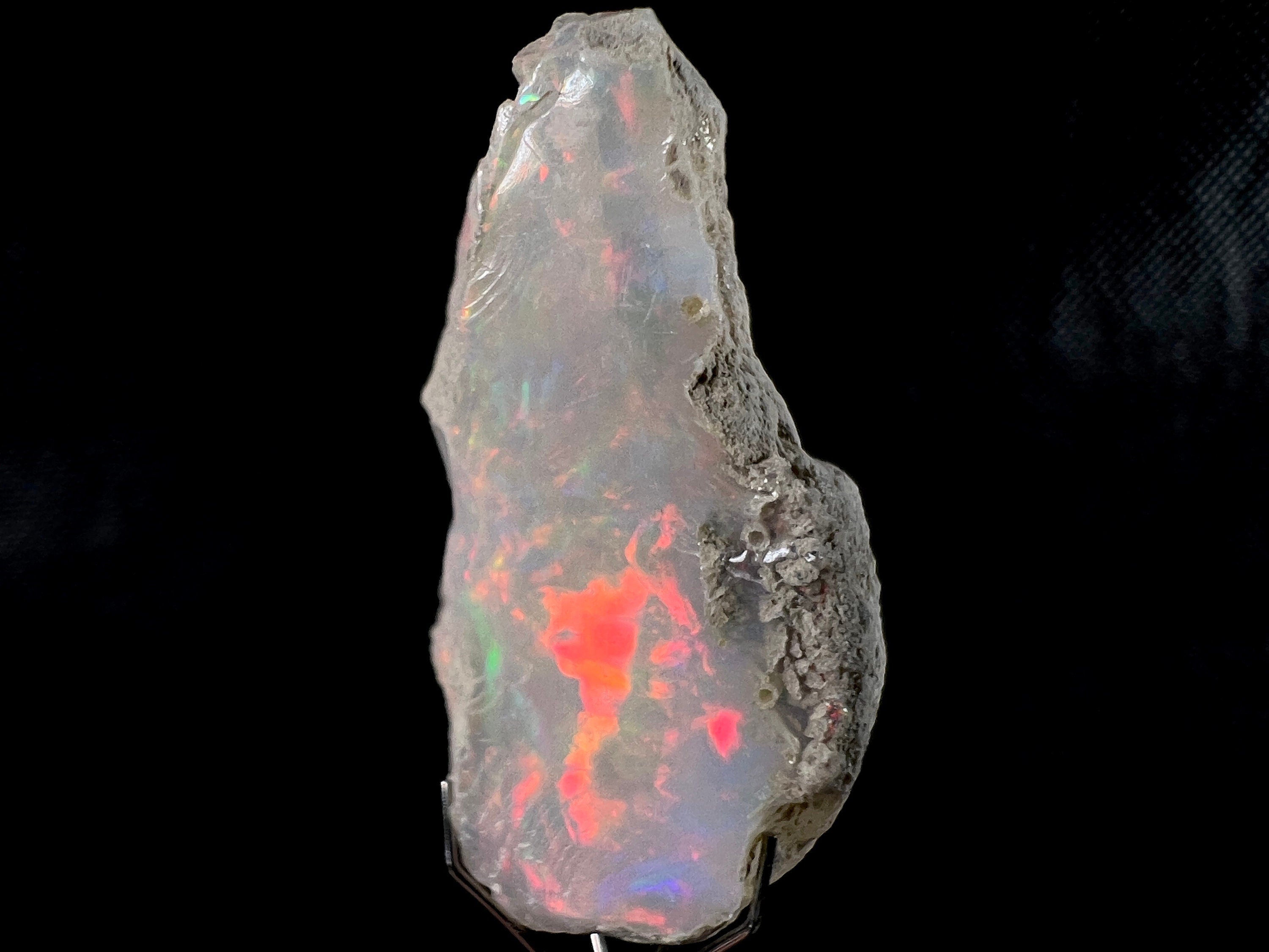Premium 4A+ Welo Opal Raw Crystal - Natural Cutting Grade Opal Gemstone, October Birthstone for Jewelry Making & Healing | Perfect for Rings, Necklaces & Spiritual Meditation