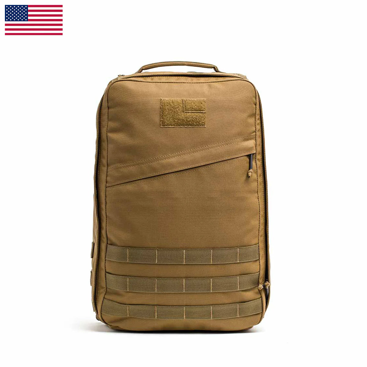 GR1 USA Ballistic Nylon Cordura Backpack - Durable Military-Grade Laptop Bag for Travel, Hiking & Everyday Use