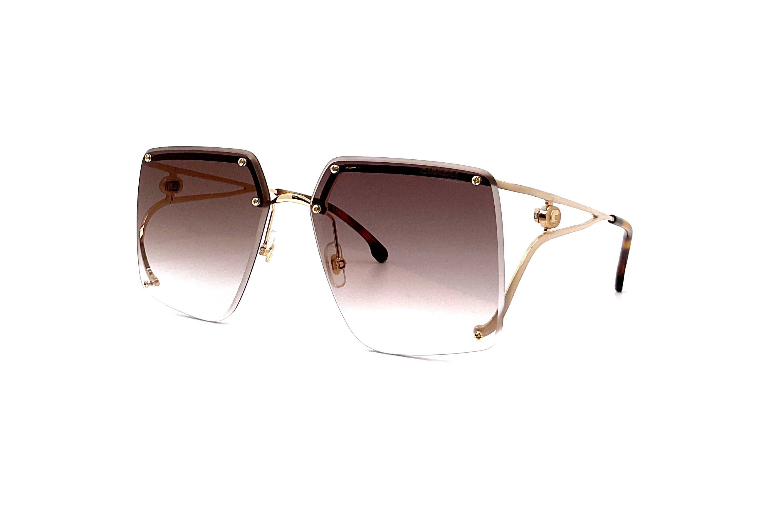Carrera 3041/S Aviator Sunglasses - Brown Gold Frame with UV Protection - Perfect for Driving, Travel & Outdoor Activities