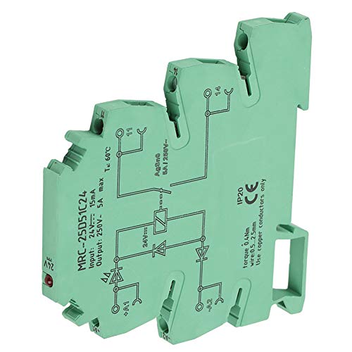 5A Electromagnetic Relay - Fast Connection, Impact Resistant & Durable PLC Relay for Controllers and Actuators | Ideal for Industrial Automation, HVAC Systems, and Electrical Control Panels