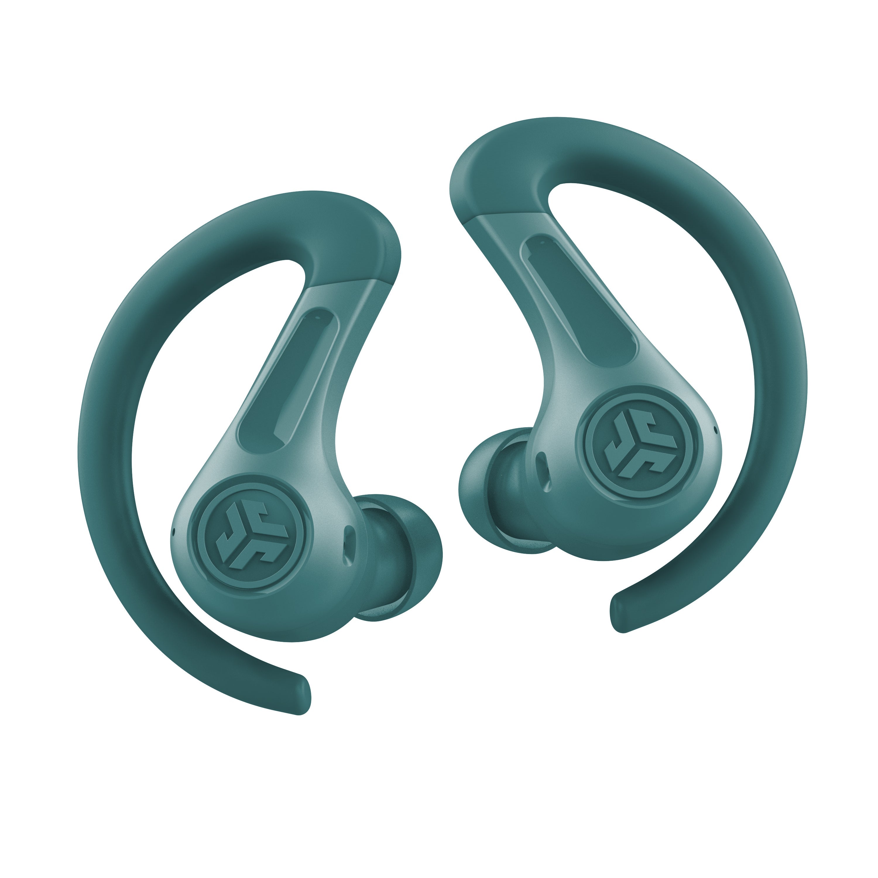 JBuds Sport ANC 4 True Wireless Earbuds with Active Noise Cancellation - Sweatproof Bluetooth Earbuds for Running, Gym & Workouts - Teal Color