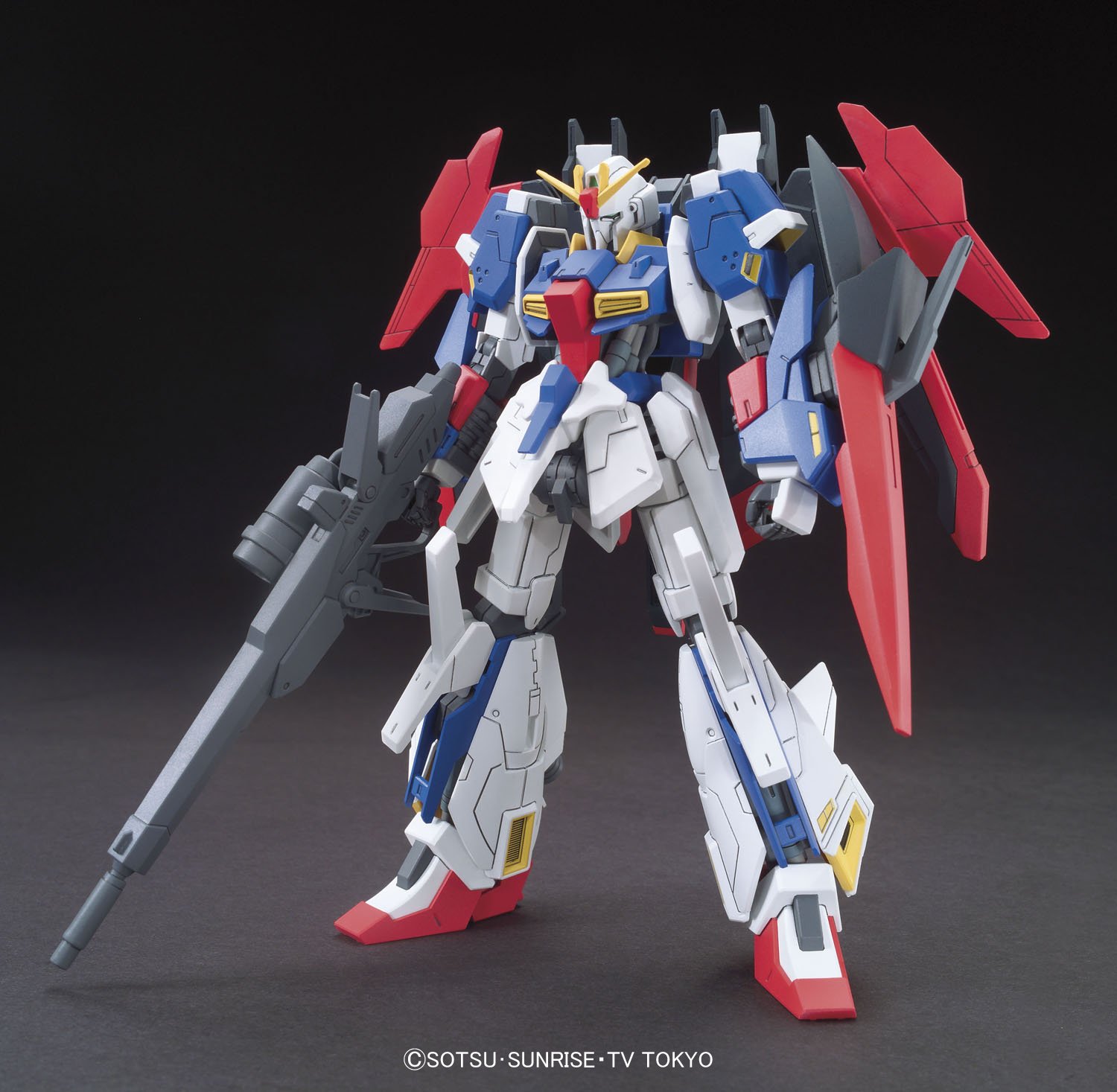 BANDAI HGBF 1/144 Lightning Z Gundam Model Kit - Gundam Build Fighters High Grade Action Figure for Collectors & Anime Fans - Perfect for Display, Custom Painting & Battle Dioramas