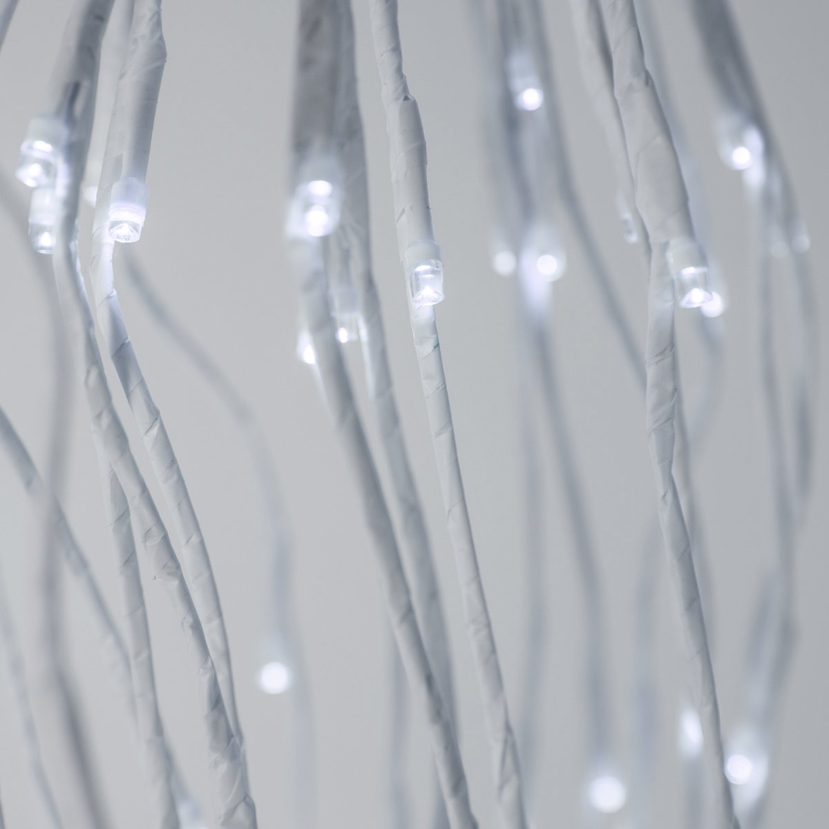 Wintergreen Lighting LED Lighted Willow Branches - 736 Cool White Lights, 79