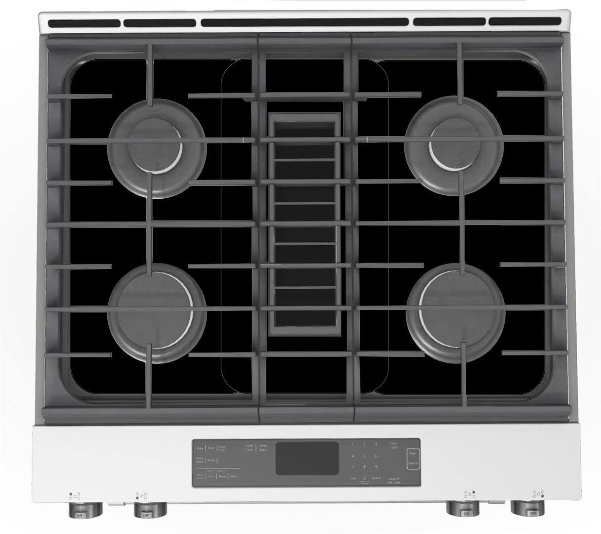 Premium Plus Stove Protectors for KitchenAid Gas Range Model KSDG950ESS3 | Custom Cut Non-Slip Stove Liner | Heat & Scratch Resistant | Easy to Clean | Made in USA | Perfect for Cooking, Baking & Kitchen Safety