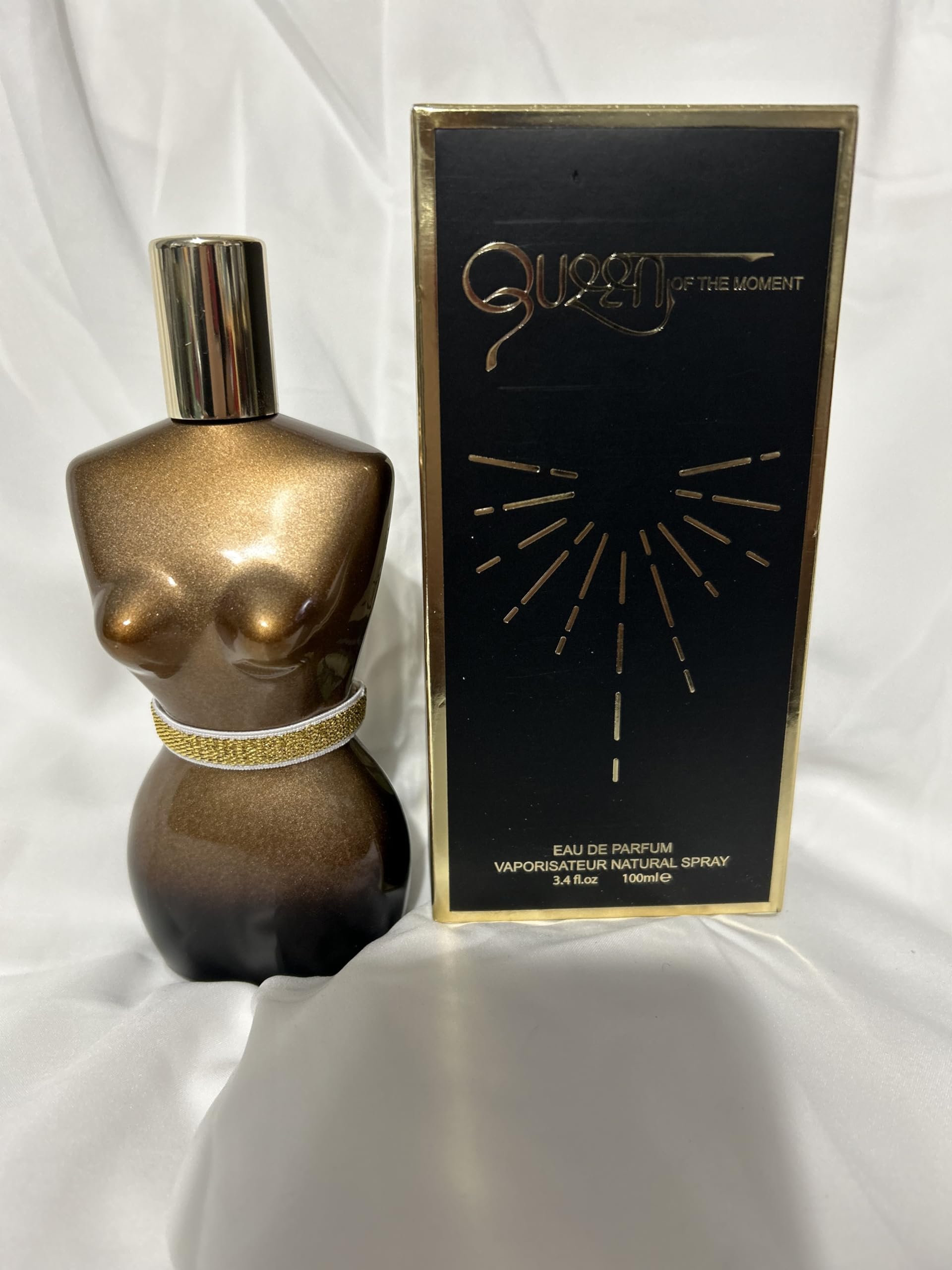 Generic Queen Of The Moment Eau De Parfum 3.4 oz - Long Lasting Floral Women's Perfume Spray for Date Night & Special Occasions