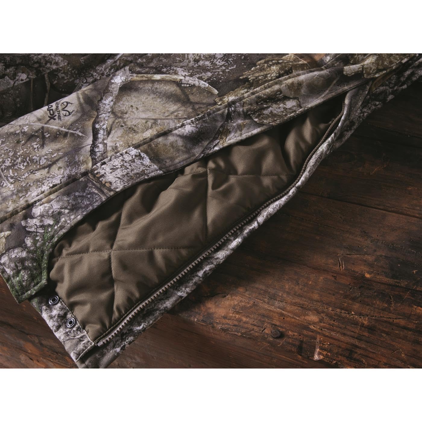 Guide Gear Steadfast 2.0 Hunting Bibs - 150 Gram Thinsulate Insulated Waterproof Snow Pants for Men - Ideal for Cold Weather Hunting, Ice Fishing & Winter Outdoor Activities