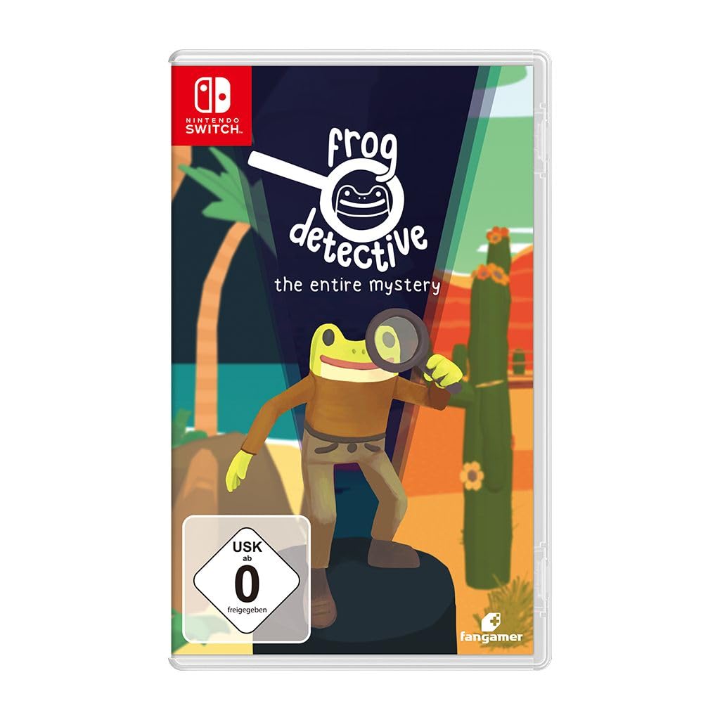 Frog Detective: The Entire Mystery - Nintendo Switch Game | Solve Mysteries & Puzzles | Perfect for Family Fun & Detective Game Lovers