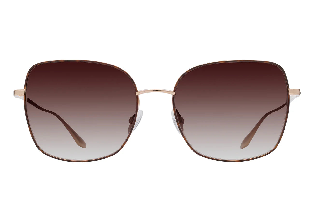 Barton Perreira Camille Sunglasses - Polarized UV Protection Aviator Style for Men & Women - Perfect for Driving, Travel, and Outdoor Activities