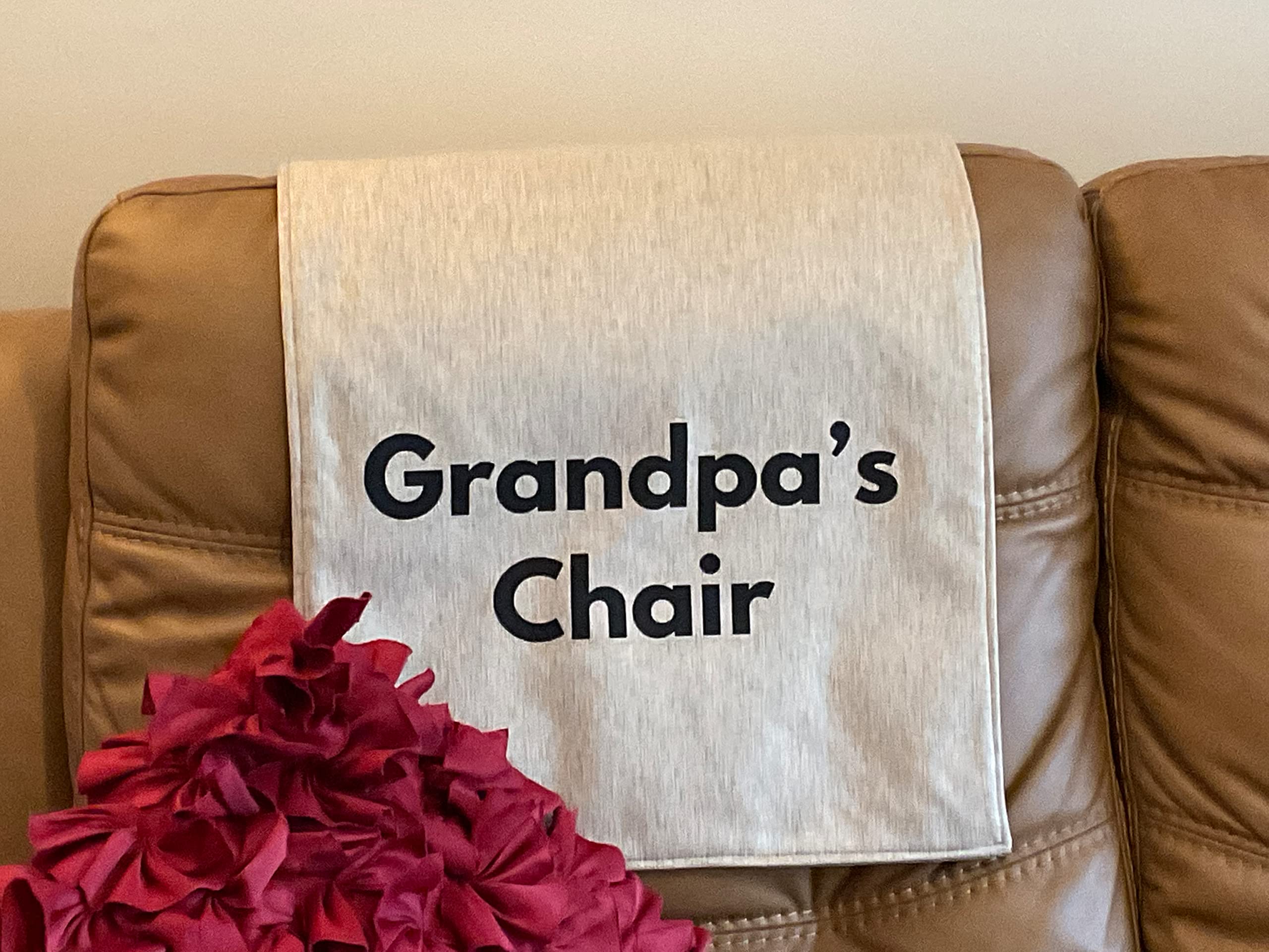 Premium Headrest Covers for Recliners, Sofas & Chairs - 17x27 Inch Furniture Slipcovers & Protectors (Made in USA) - Ideal for Home Theater, Office & Living Room Decor - Great Gift Idea