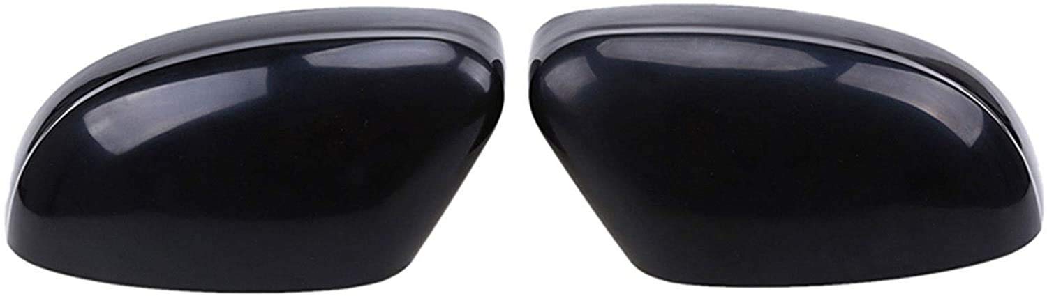 Ford Focus Hatchback 2010-2015 Rearview Mirror Cover Set (1 Pair) - Durable ABS Plastic Mirror Caps Shell for Side Door Mirror Protection & Style Upgrade - Perfect for Daily Commuting, Road Trips & Car Customization
