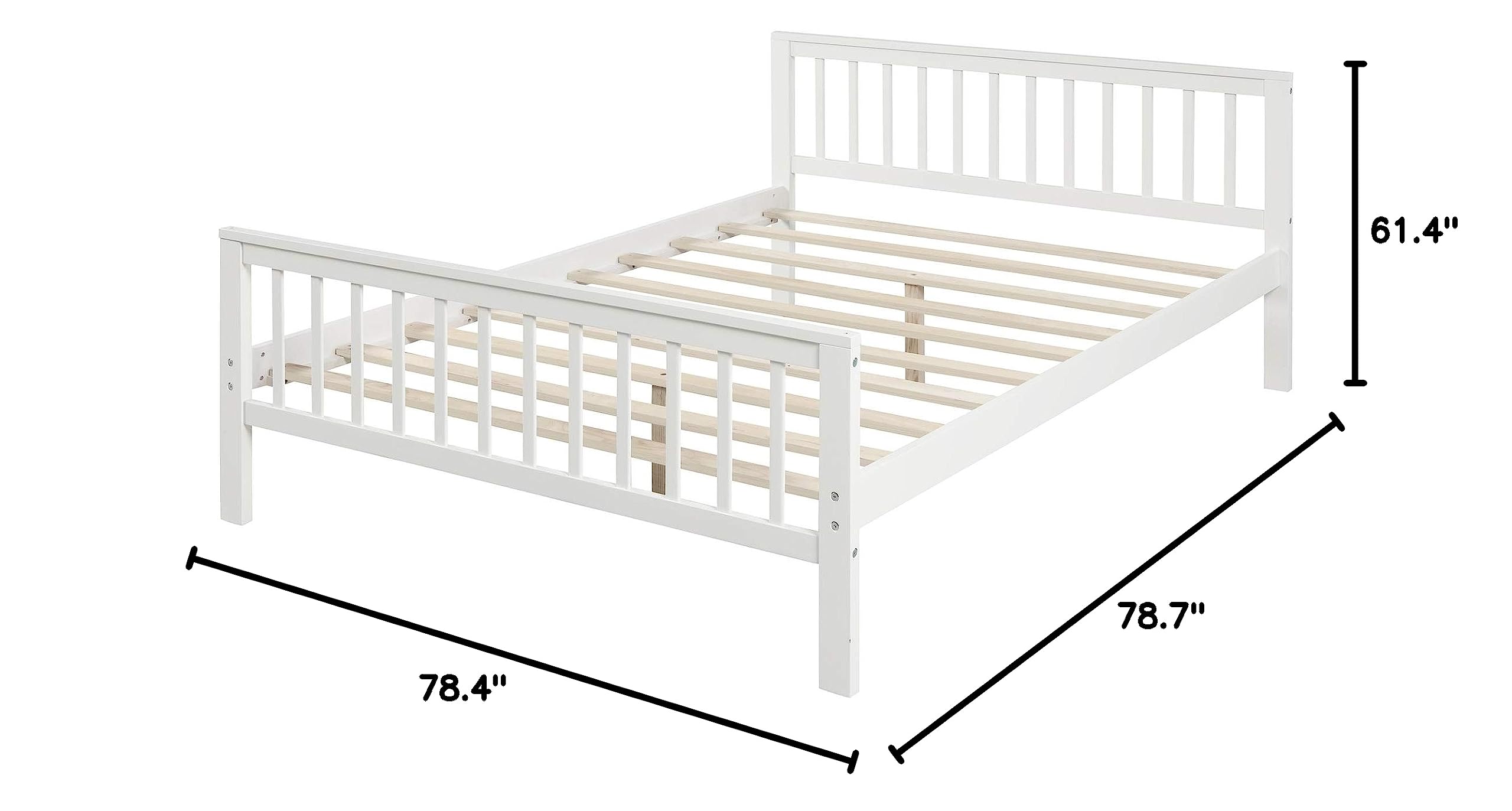 MERITLINE Twin Over Full Bunk Bed for Kids & Teens - Wooden L-Shaped Loft Bunk Bed with Built-in Storage & Staircase - Space-Saving Solution for Small Bedrooms, Dorm Rooms & Shared Kids' Rooms