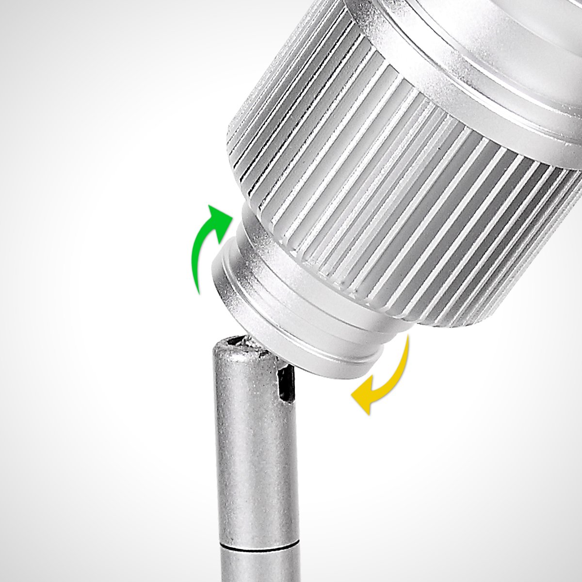 3000K Adjustable LED Focus Spotlight - Latest Energy Efficient Lighting Technology for Home, Stage, and Studio Use