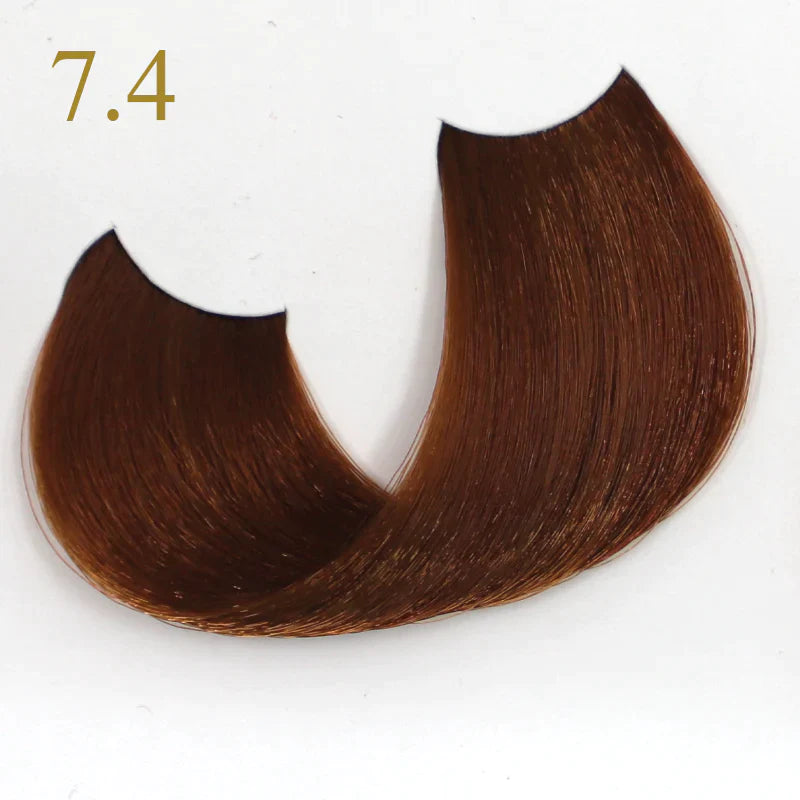 Fanola Oro Therapy Colour Keratin Copper 7.4 100ml - Professional Hair Mask for Color-Treated & Damaged Hair - Salon-Quality Treatment for Shine & Repair at Home