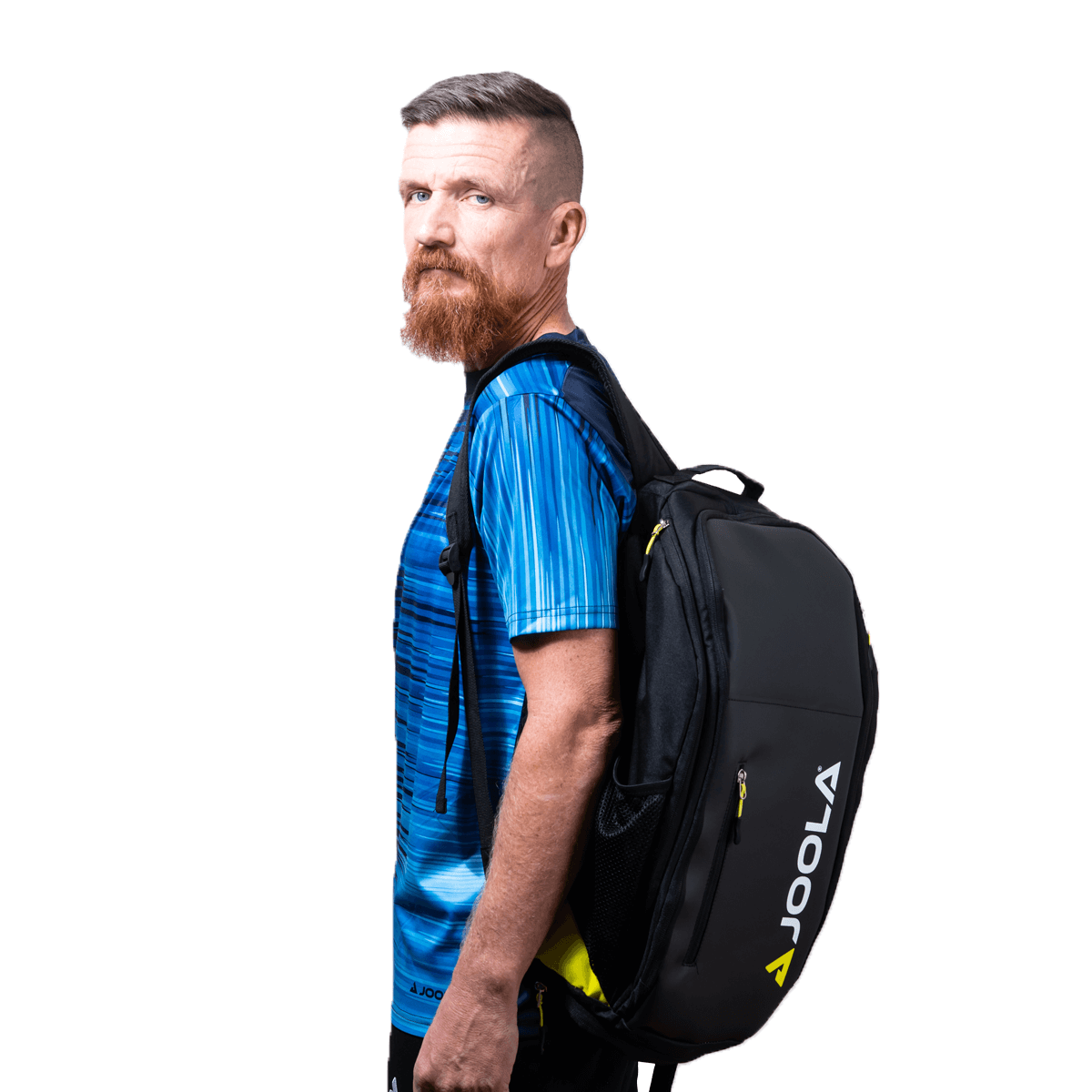 **JOOLA Vision II Table Tennis Backpack - Black | Durable & Spacious Ping Pong Bag for Paddles, Balls & Gear | Perfect for Tournaments, Training & Travel**