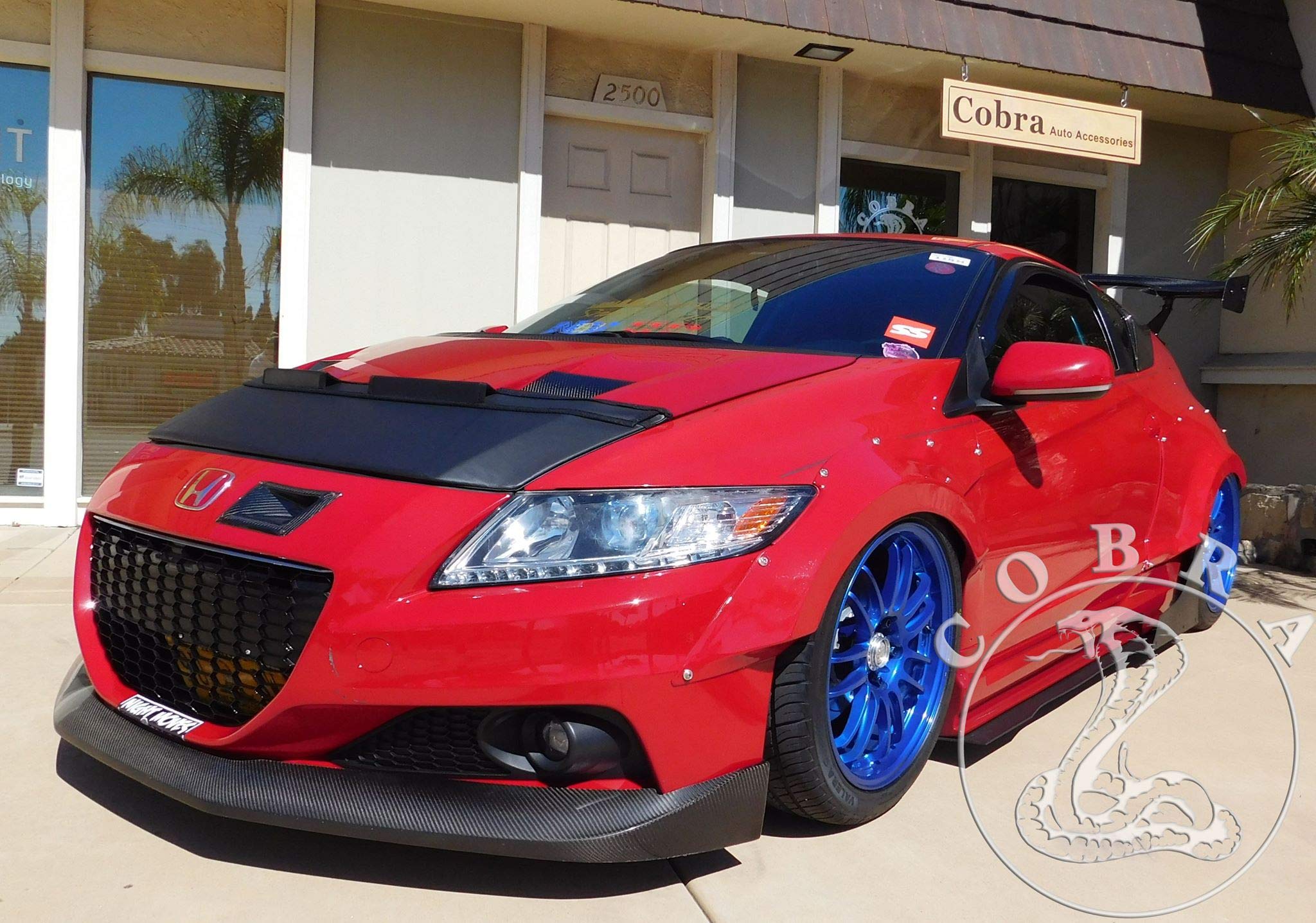 Premium Car Hood Mask Bonnet Bra Cover for Honda CR-Z 2011-2016 Models | UV Protection & Paint Shield | Perfect for Road Trips & Car Shows