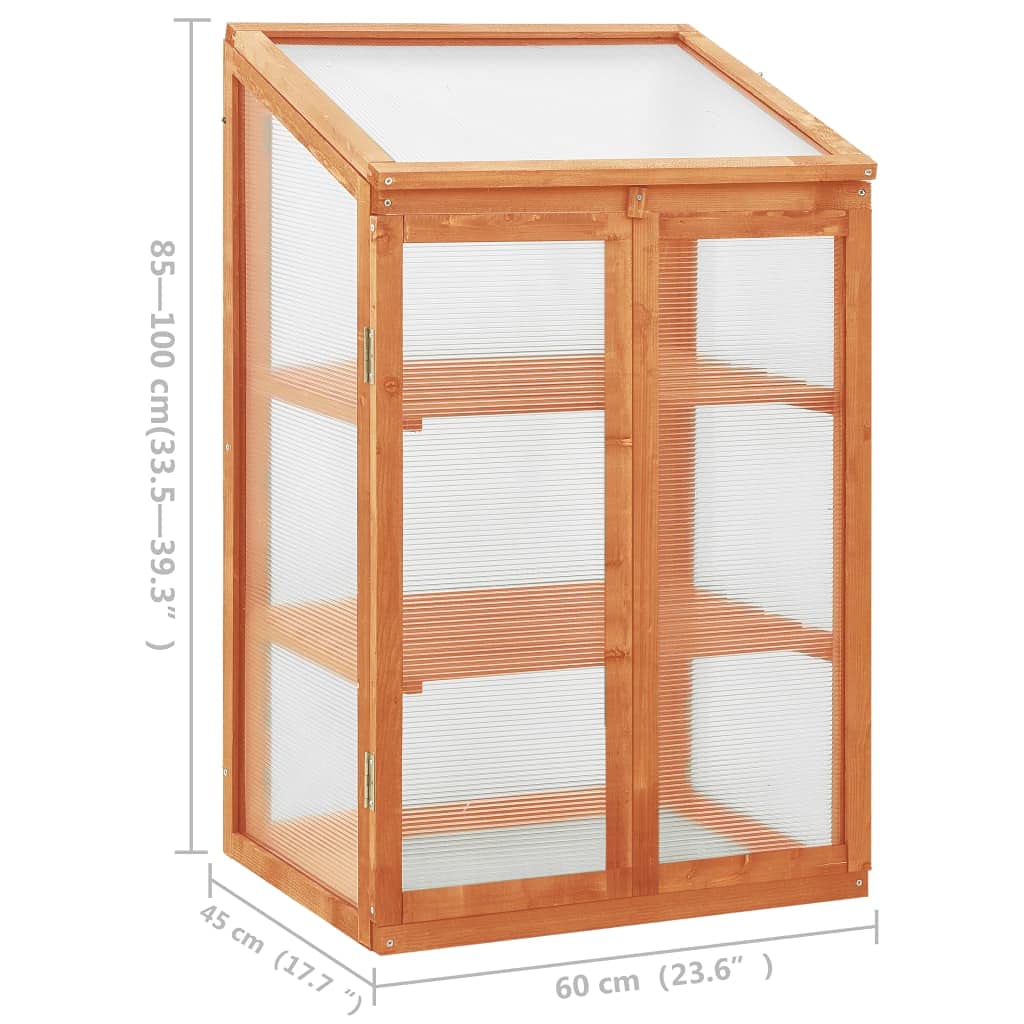 Premium Firwood Garden Greenhouse - 23.6