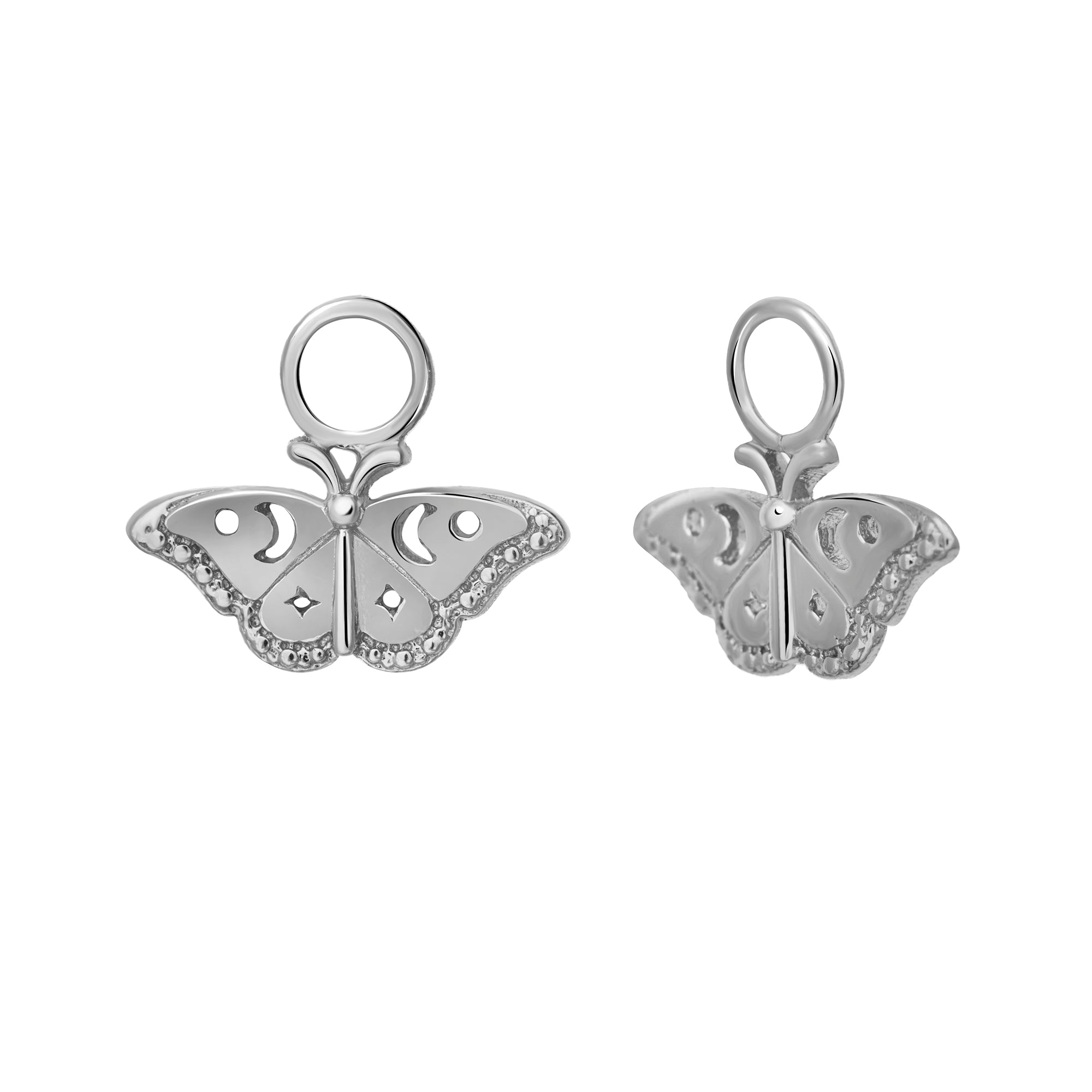 Celestial Moth Earrings - Dainty Moth Wing Earrings for Women, Boho Nature Inspired Jewelry - Perfect for Festival, Wedding & Everyday Wear