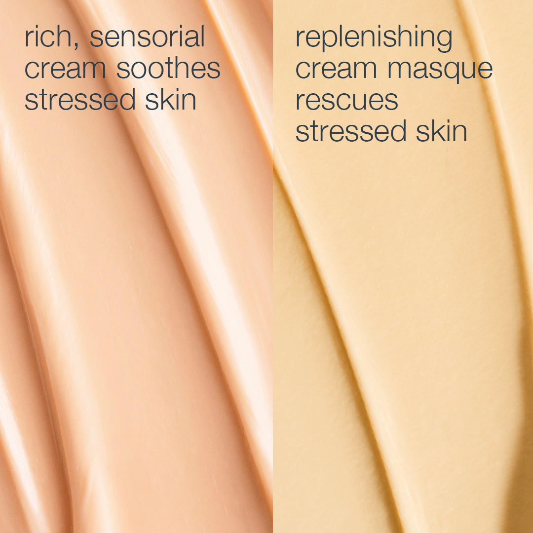 Stressed Skin Recovery System - Soothing & Hydrating Skincare Set for Dry, Sensitive Skin - Perfect for Post-Workout, Travel & Daily Stress Relief