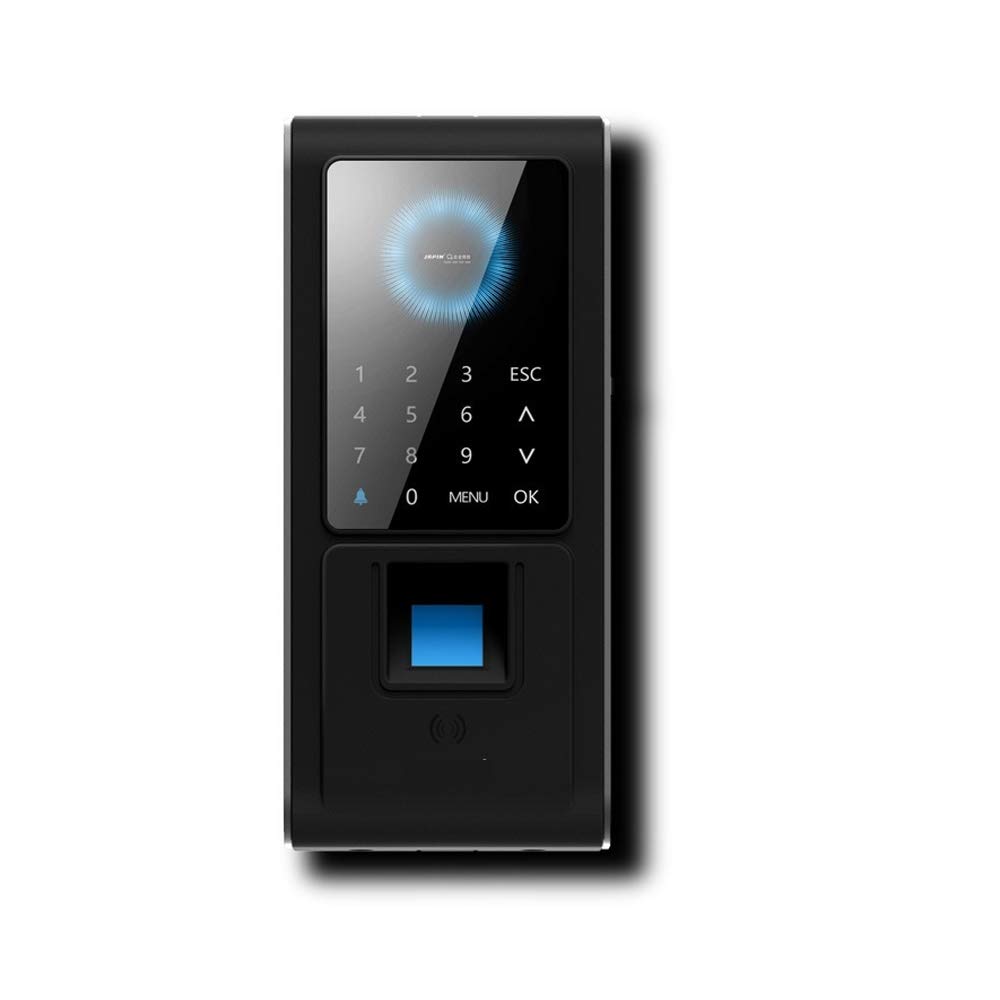 ZEFS ESD Time Card Machine - Biometric Fingerprint & IC Card Attendance System with Password Login for Office, Warehouse, and Retail Use