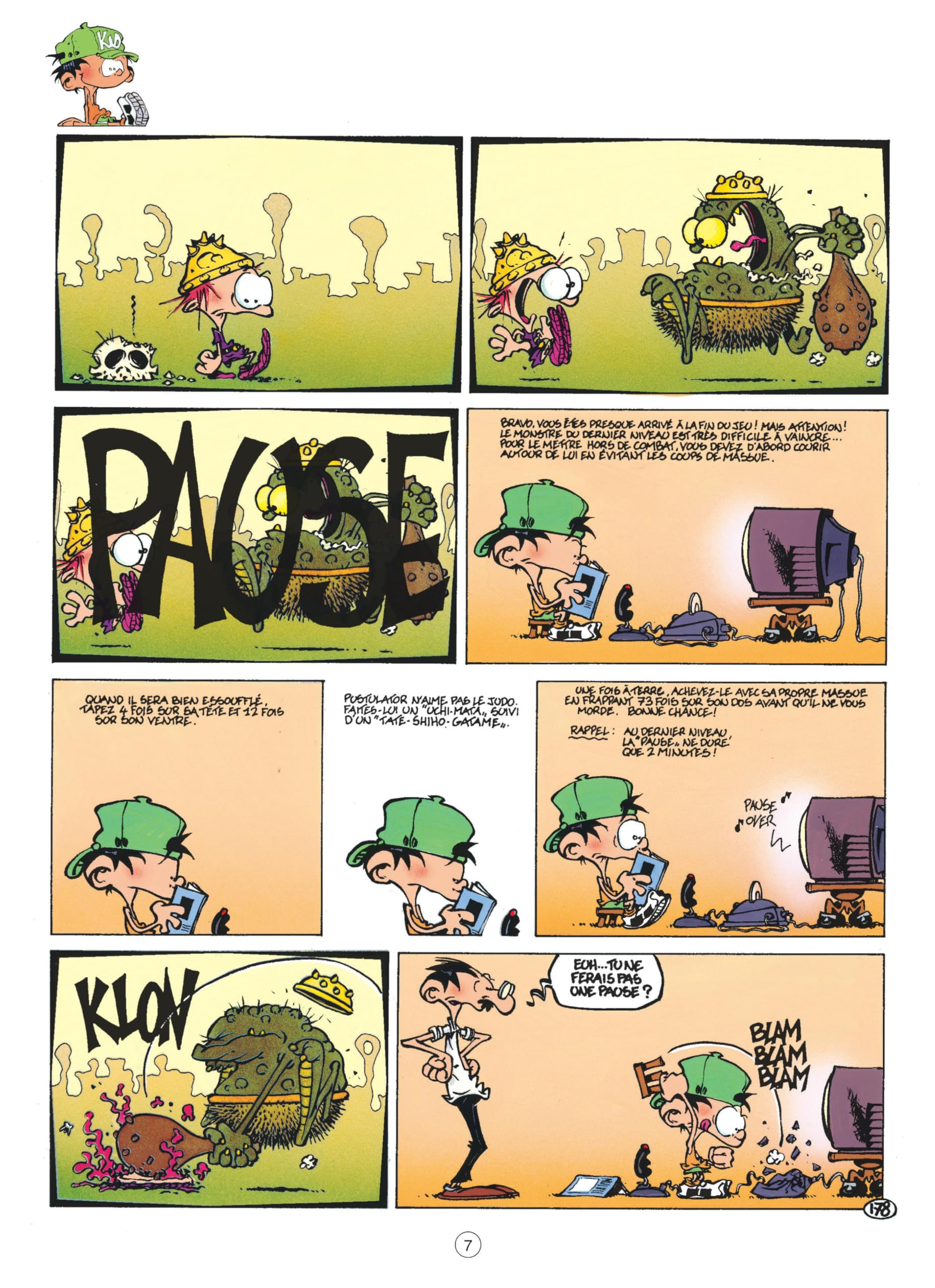 Kid Paddle Comic Book - Volume 5: Alien Chantilly - Fun Graphic Novel for Kids & Teens - Perfect for Birthday Gifts, School Reading & Comic Collectors