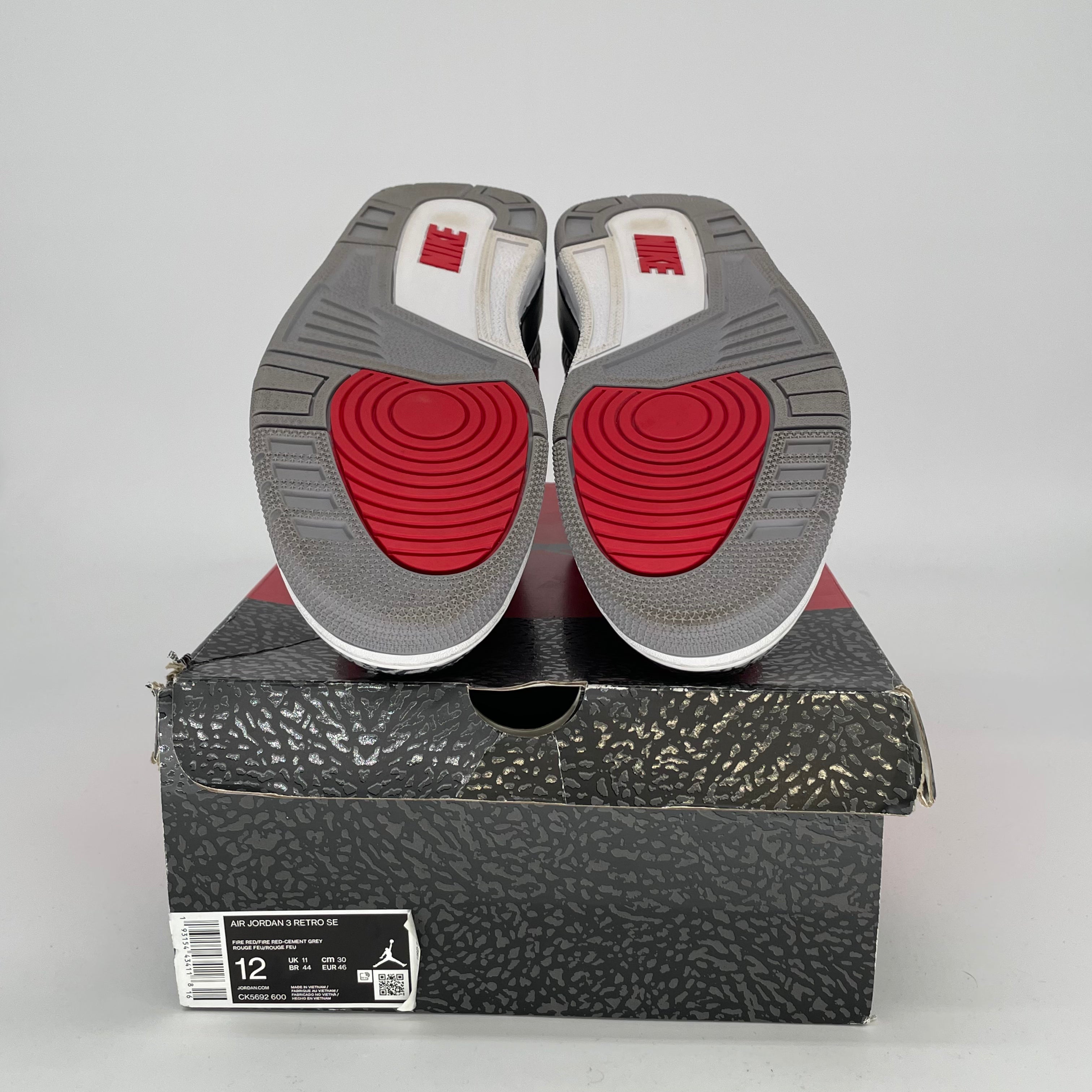 AIR JORDAN 3 UNITE Retro Basketball Shoes Men's Size 12 - CK5692-600 | Authentic Nike Sneakers for Running, Gym & Streetwear Fashion