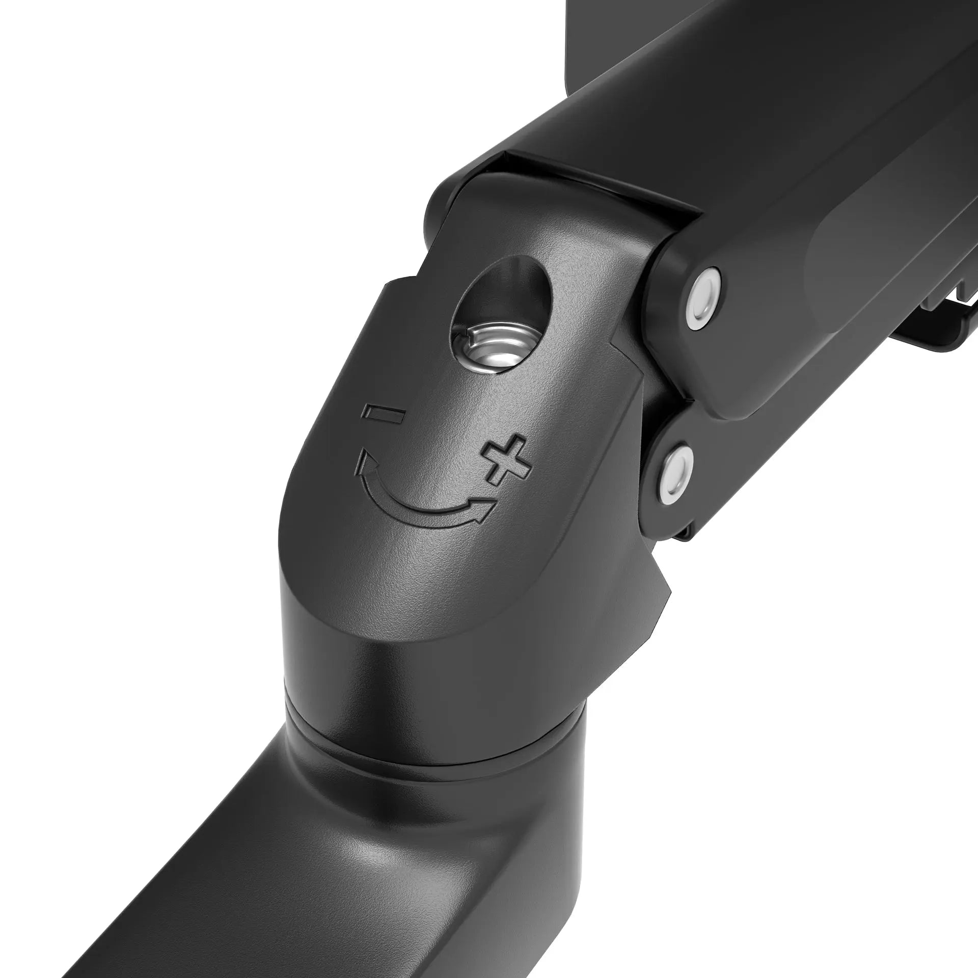 Adjustable Articulating Desk Clamp Mount with Secure Enclosure - Perfect for Monitors, Laptops, and Tablets in Home Office & Gaming Setups
