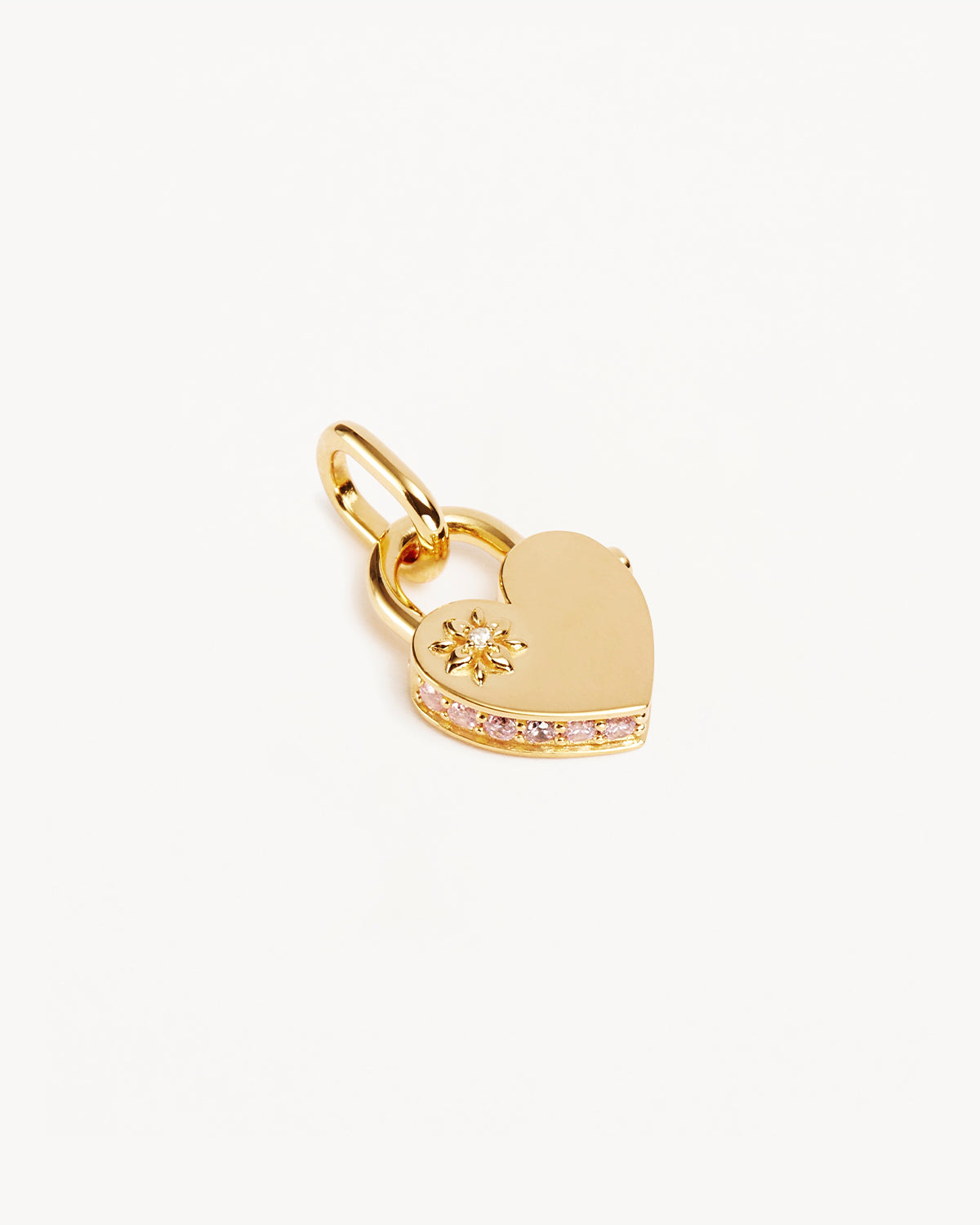 18K Gold Vermeil Connected Hearts Padlock Pendant Necklace - Romantic Gift for Her, Valentine's Day, Anniversary - Perfect for Couples & Love Tokens