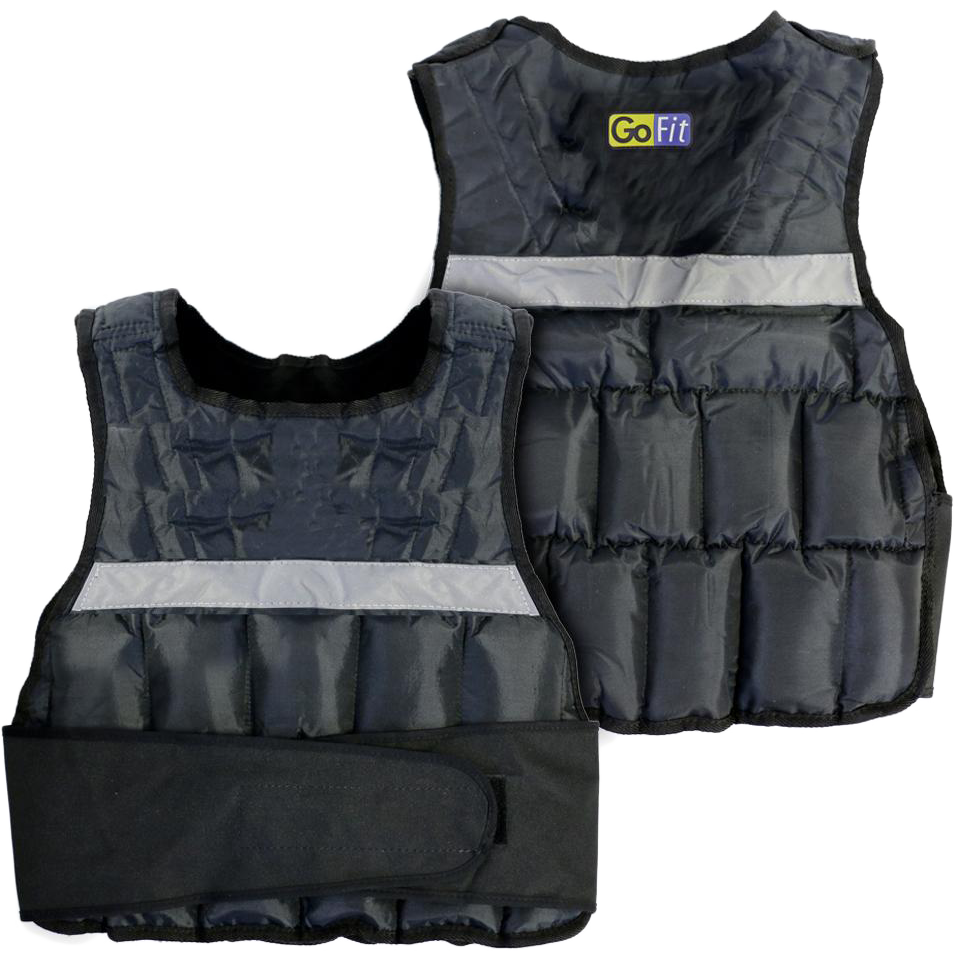 Adjustable Weighted Vest 20lb for Men & Women - Workout, Running, Strength Training & Fitness Training