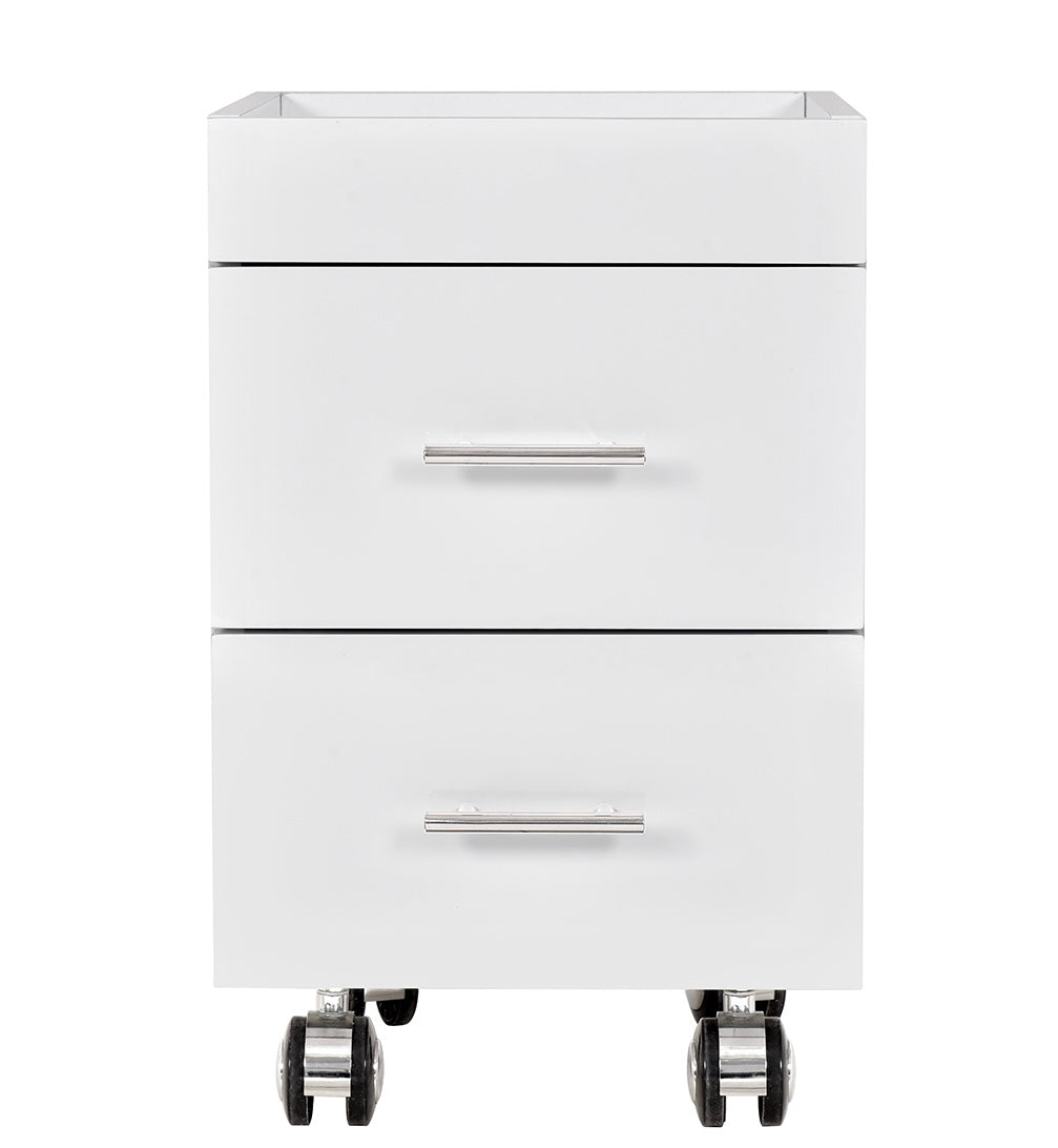 Professional Manicure Pedicure Trolley Cart with Wheels - Portable Beauty Salon Nail Station for Home & Spa Use - Ideal for Nail Technicians and Mobile Services