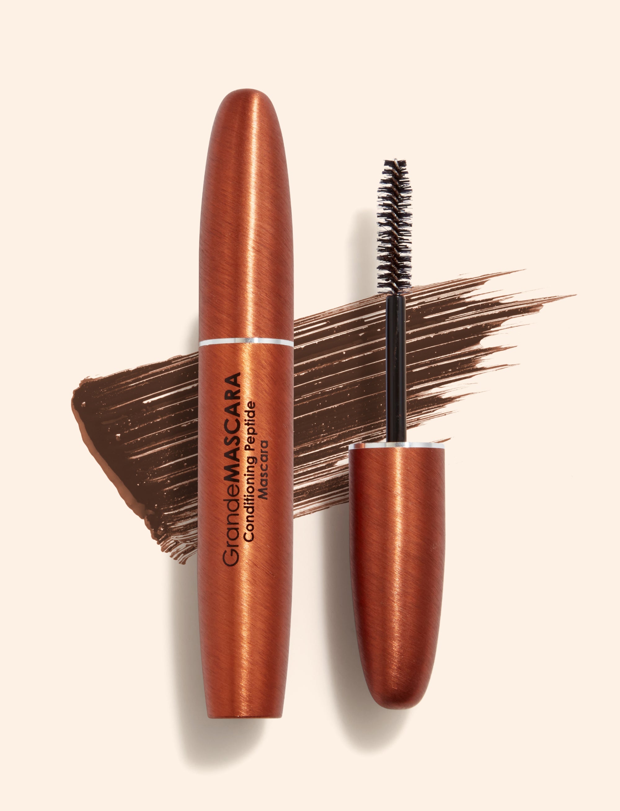 Grande Mascara - Volumizing & Lengthening Waterproof Mascara for Dramatic Lashes | Perfect for Day to Night Makeup Looks