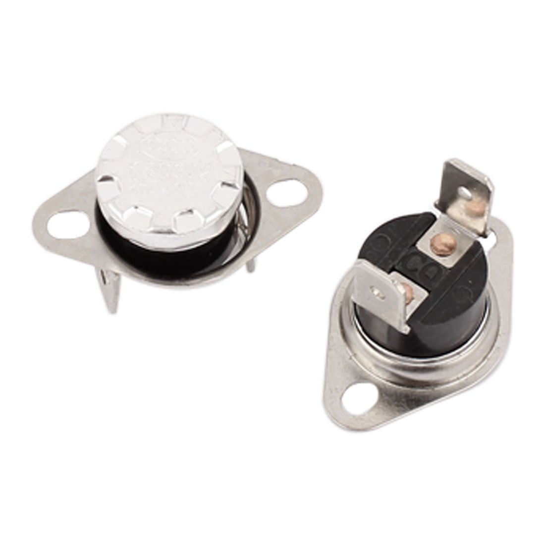 2 Pack KSD302 Thermostat Temperature Control Switch 250VAC 10A NC 65°C - for Water Heaters, Coffee Makers & Home Appliances