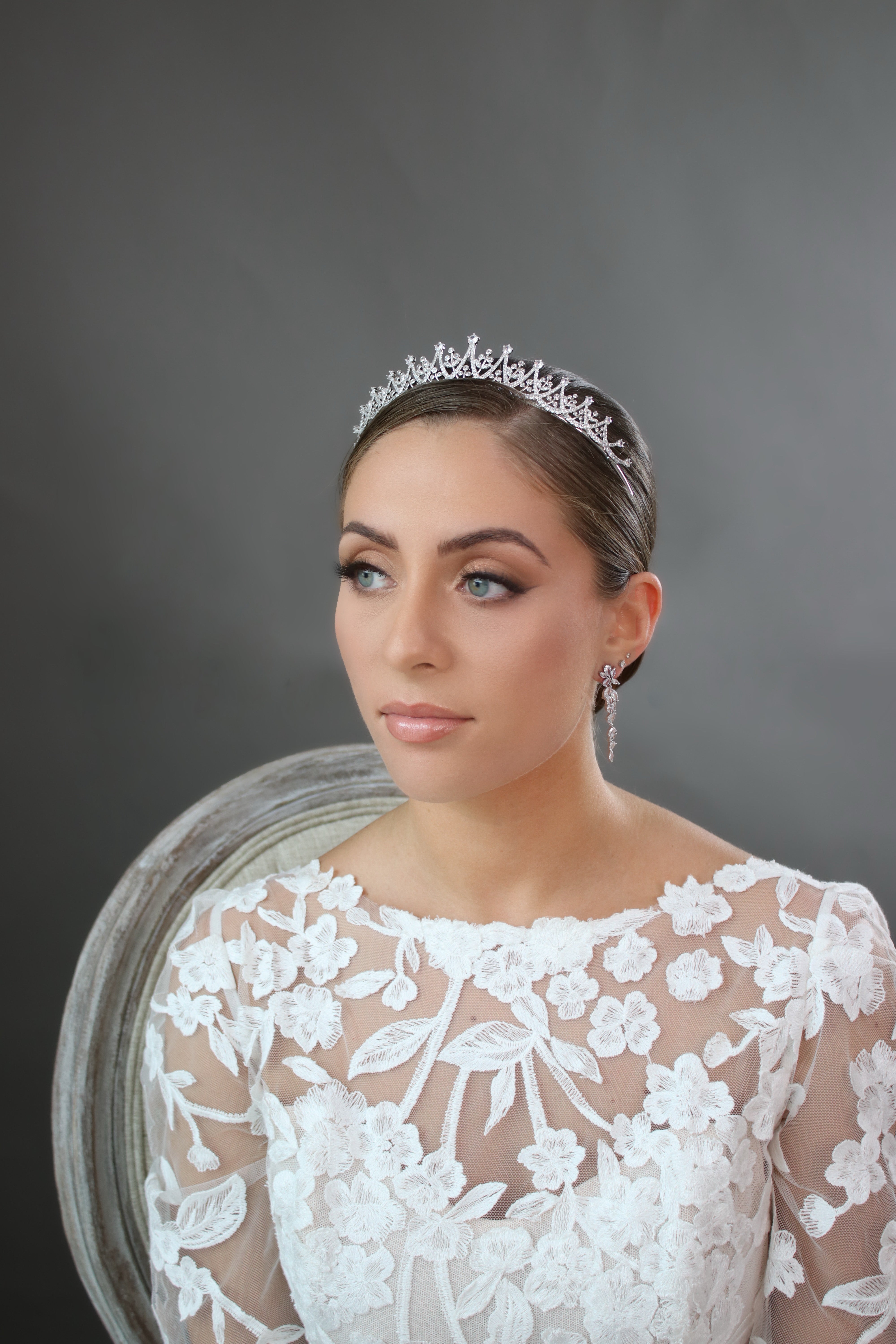 VENEZIA Bridal Tiara - Elegant Wedding Crown for Brides | Perfect for Bridal Showers, Weddings, and Special Occasions