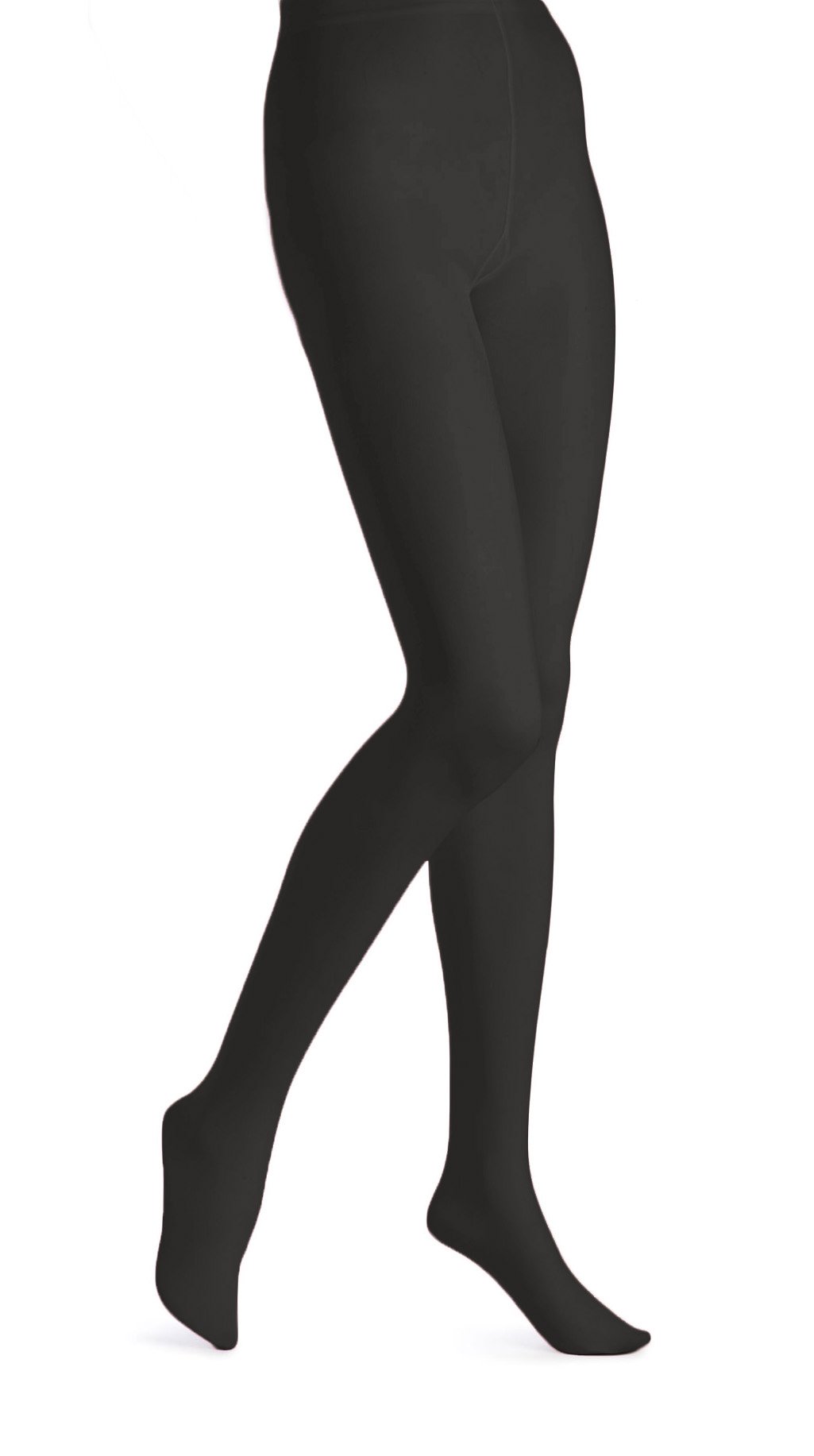 Butterfly EMEM Women's Plus Size Queen Opaque Footed Tights - Comfortable Stretchy Pantyhose for Work, Casual & Formal Occasions