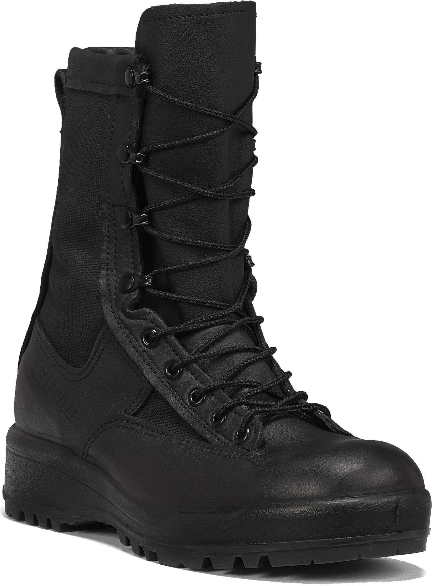 Belleville 770 8 Inch Insulated Waterproof Tactical Boots for Men - Polishable Leather, Oil-Resistant Gore-Tex Lining, Vibram Traction Outsole | Military, Law Enforcement, Outdoor Work & Hiking