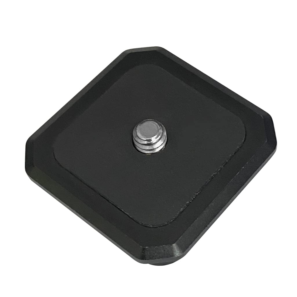 FEICHAO Quick Release Plate Tripod Mount Adapter with 1/4'' Screw - Compatible with GoPro, Canon, Sony, Zhiyun, Feiyu, Nikon Cameras - Perfect for Vlogging, Photography & Action Shots