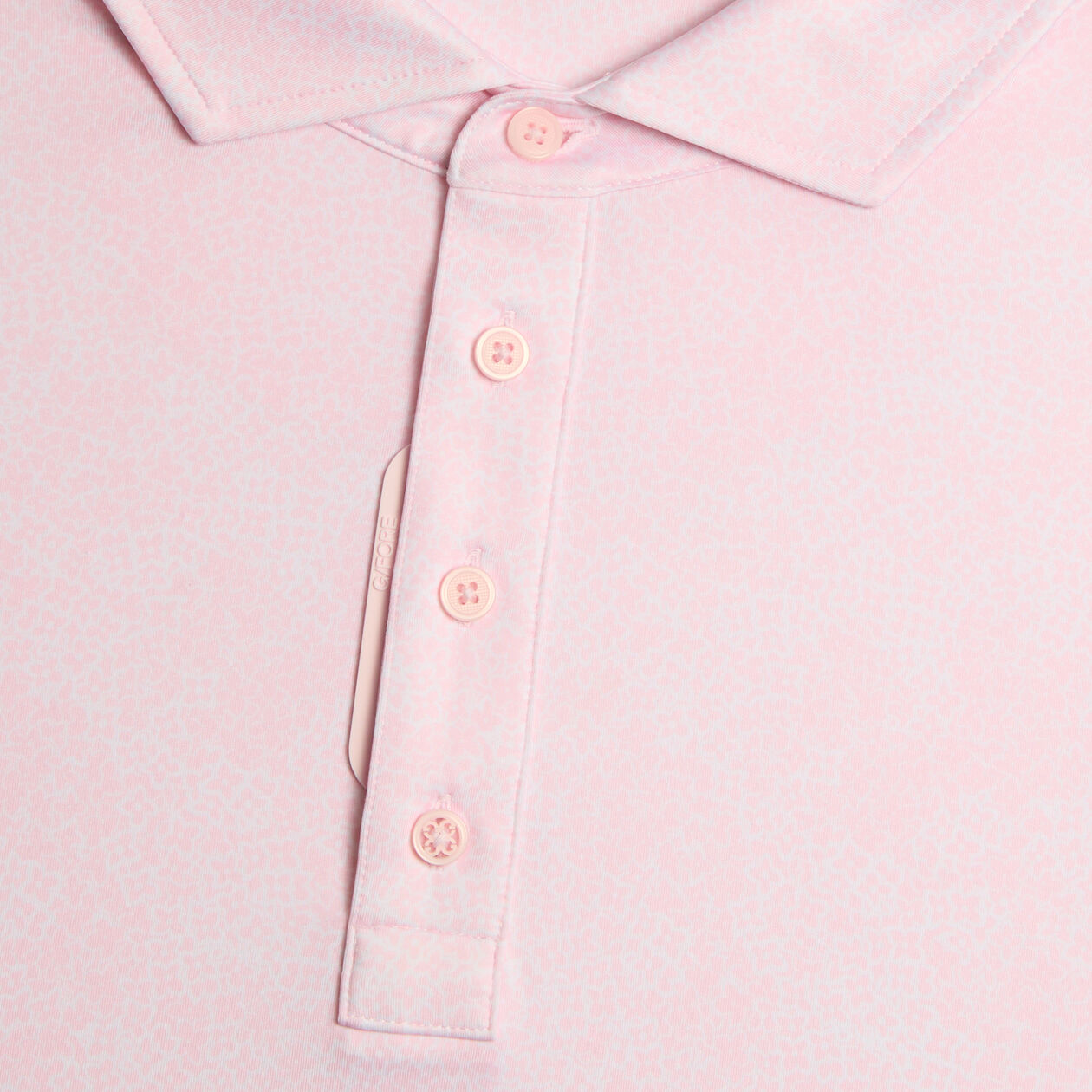 G/FORE Women's Performance Polo Shirt - Hydrangea Print, Moisture-Wicking & Breathable for Golf, Tennis & Casual Wear