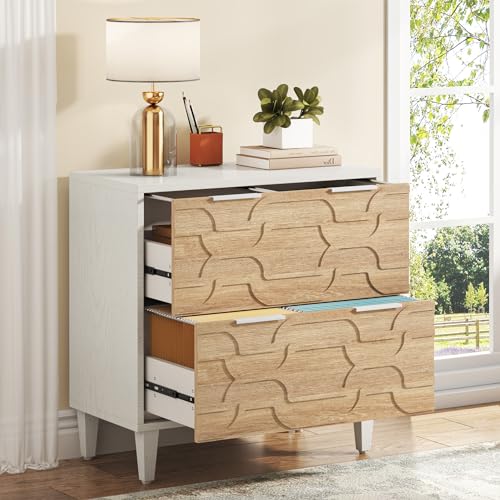 Walnut and White