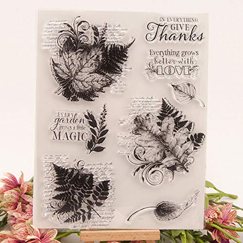 KWELLAM Clear Stamps for Card Making & Scrapbooking - DIY Craft Decor