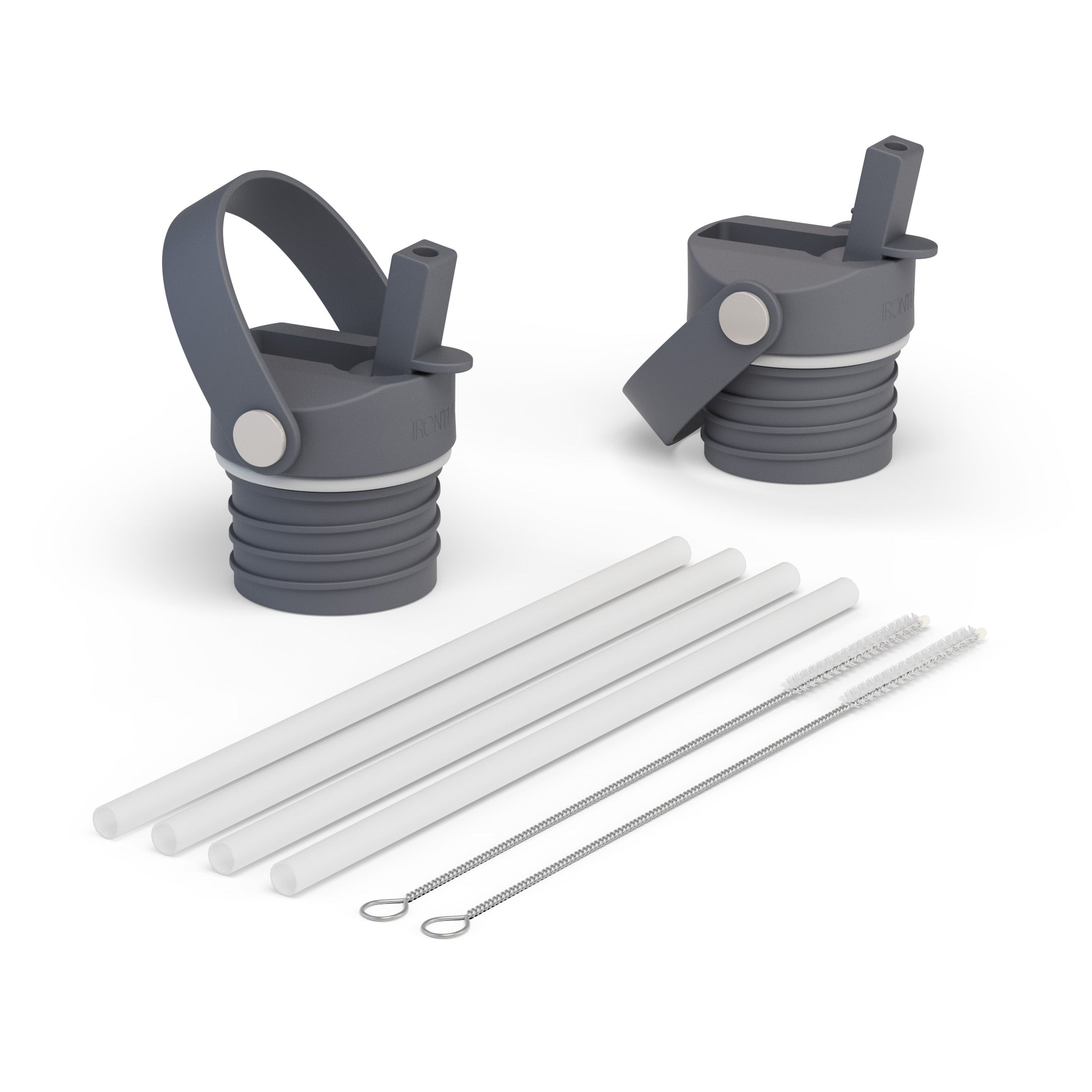 Straw Lid Set for Narrow Mouth Water Bottles - Leak-Proof & BPA-Free - Perfect for Hiking, Gym, and Travel Hydration