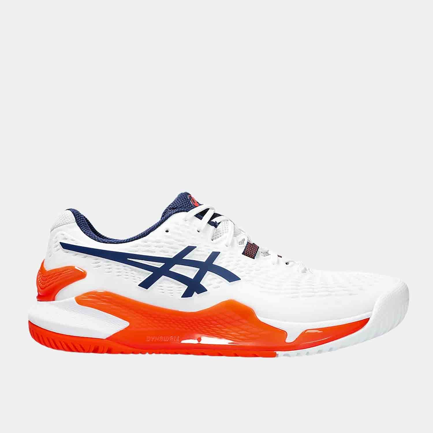 Men's Gel Resolution 9 Tennis Shoes - Lightweight Performance Court Shoes for Men | Perfect for Hard Court & Clay Court Play | Durable Cushioning & Superior Traction