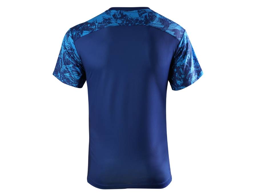 Victor T-00009 F Game T-Shirt for Men - Comfortable Cotton Tee [Blue] - Perfect for Gaming, Casual Wear & Everyday Outfits