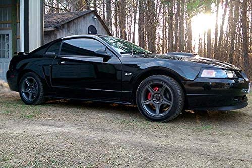 Power Stop S5016 High-Temp Red Powder Coated Brake Calipers - Compatible with Chrysler 300, Dodge Caliber, Challenger, Charger & Magnum - Perfect for Performance Upgrades & High-Speed Driving