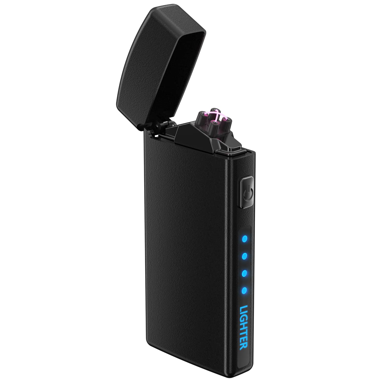 USB Rechargeable Arc Lighter - Windproof Flameless Plasma Lighter for Camping & Outdoor