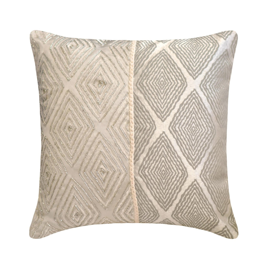 Aether Jacquard Gray Decorative Bed Runner and Pillow Cover Set - Luxury Bedroom Decor for Master Suite, Guest Room & Hotel Styling