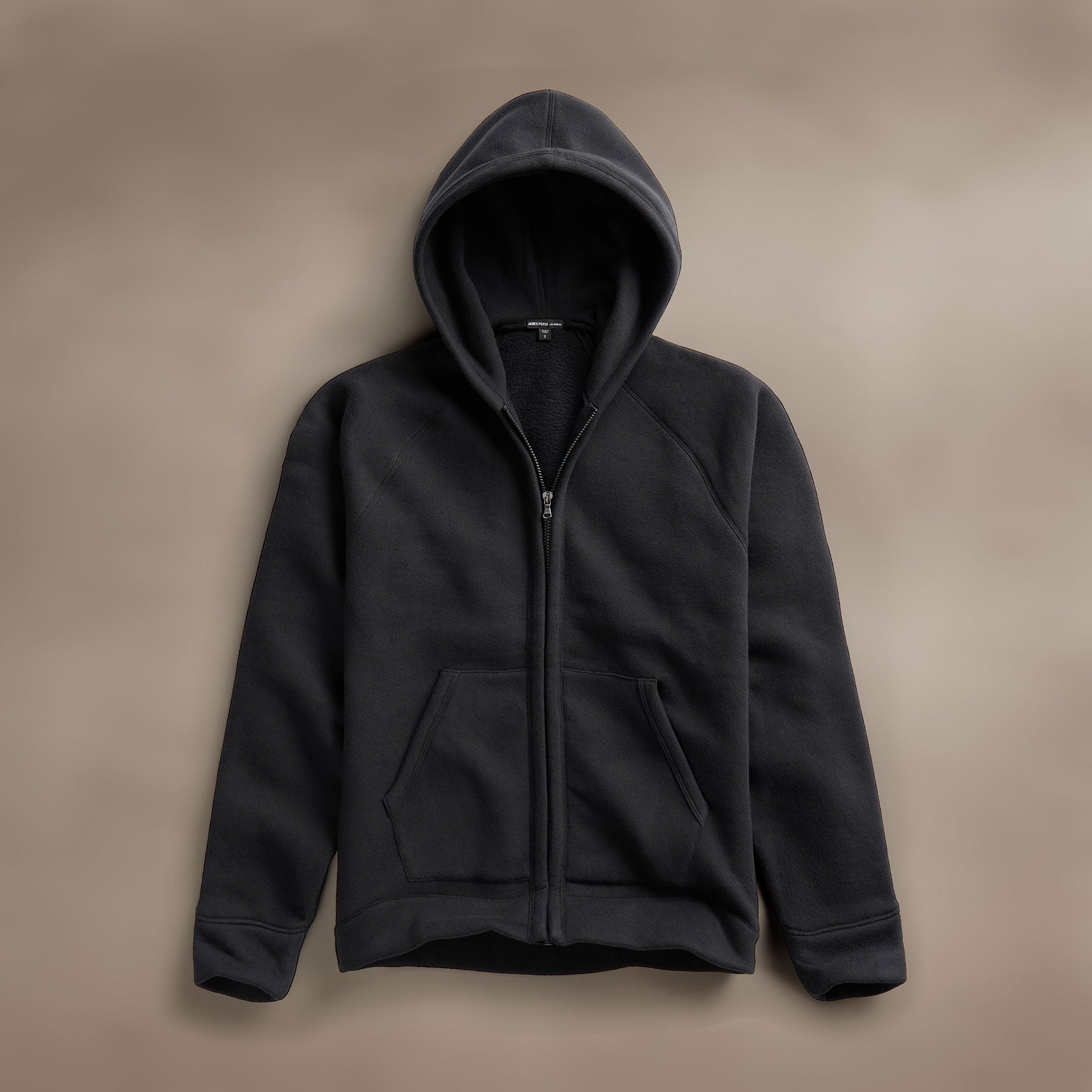Cozy Zip Up Hoodie for Men & Women - Soft Fleece Pullover with Front Pockets - Black Casual Hooded Sweatshirt for Outdoor Activities, Gym & Lounge Wear